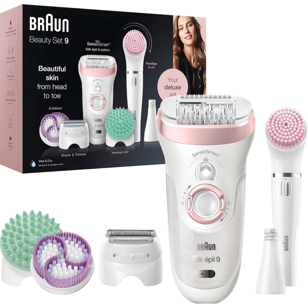 Braun Epilierer »Silk-épil Deluxe Beauty-Set 9-995 Deluxe«