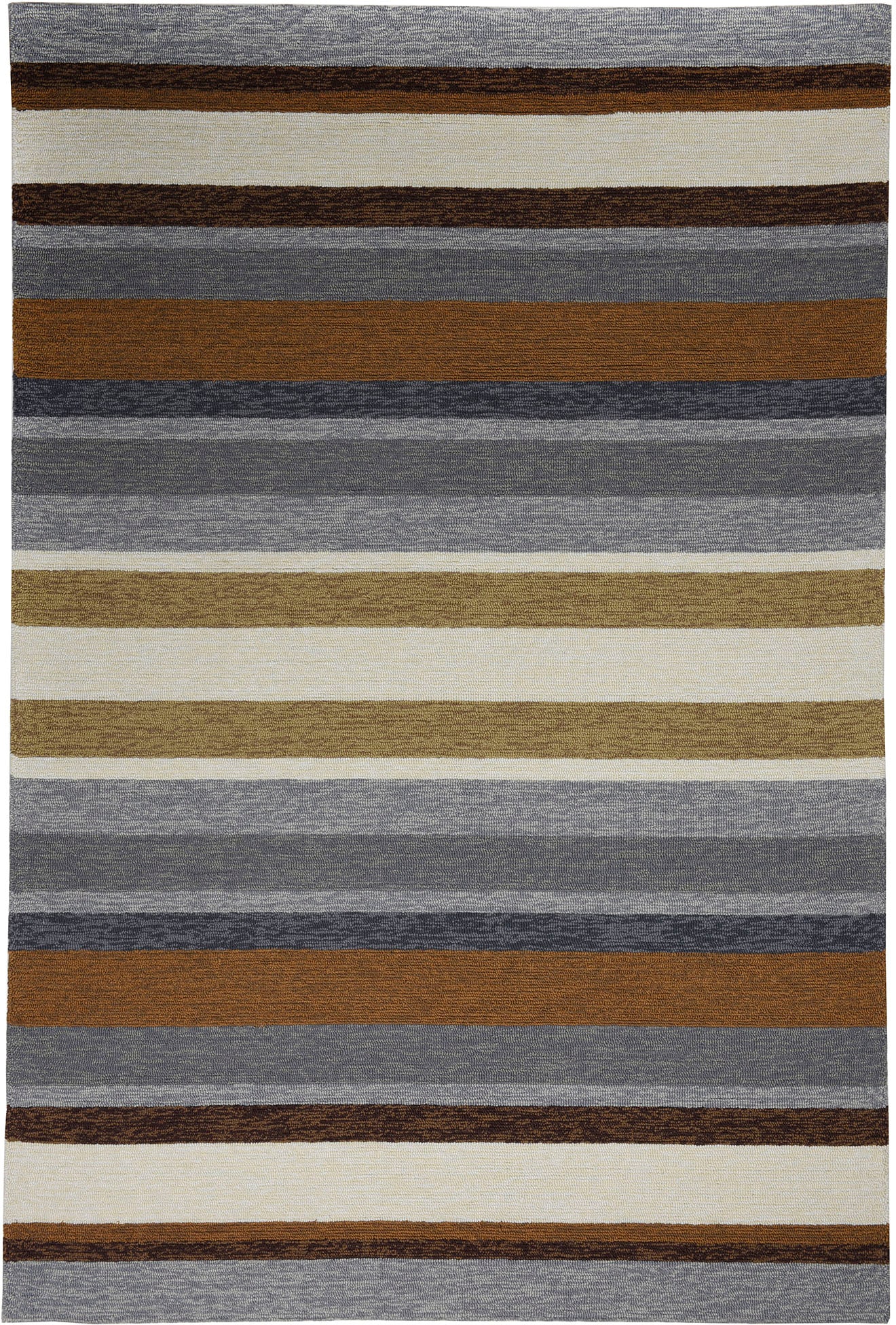 Gino Falcone Teppich »Rosetta-Stripes«, rechteckig, 20 mm Höhe, In- und Outdoor geeignet, Wohnzimmer
