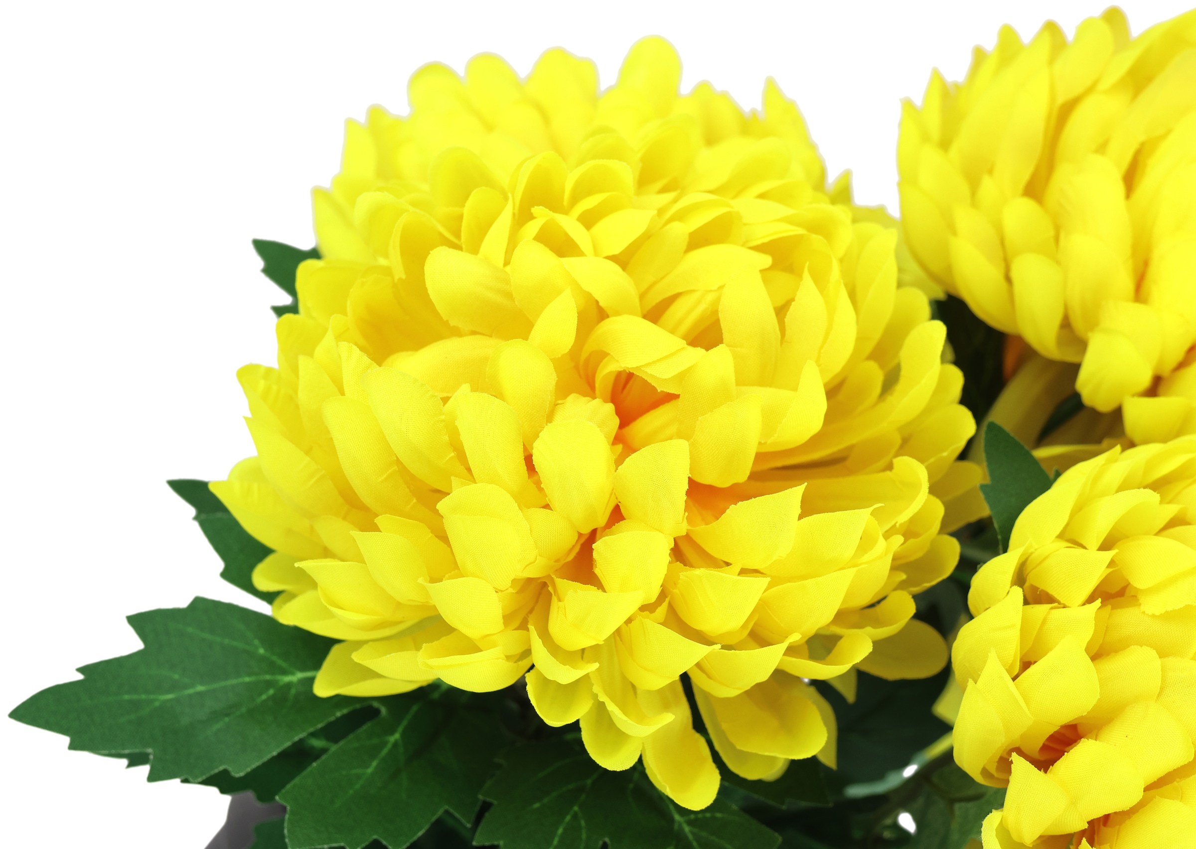 I.GE.A. Kunstblume »Chrysantheme im Topf« Blume Dekoblume Herbstblume Herbstdeko künstlich Kunstpflanze Pflanze