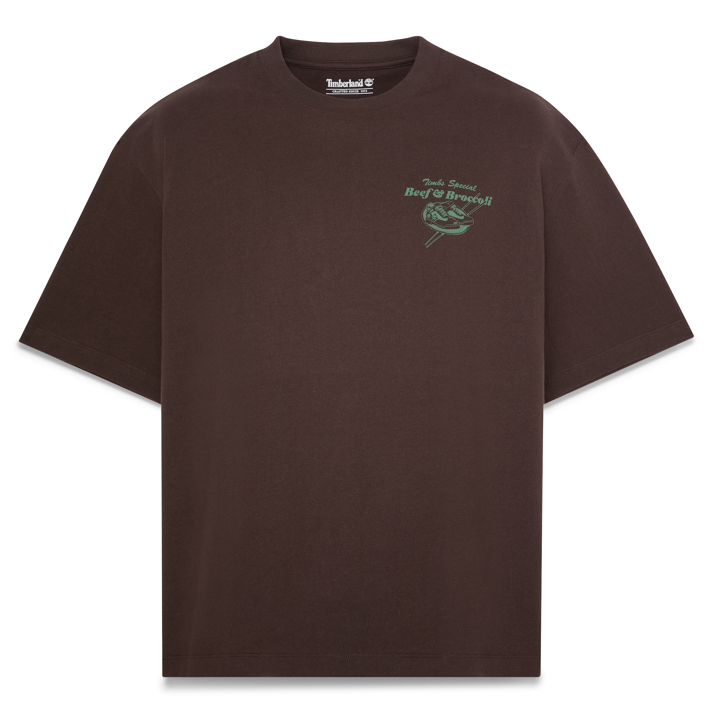 Timberland T-Shirt »Beef&Broccoli Graphic Tee« mit Grafik-Print, aus Baumwolle, auch in großen Größen