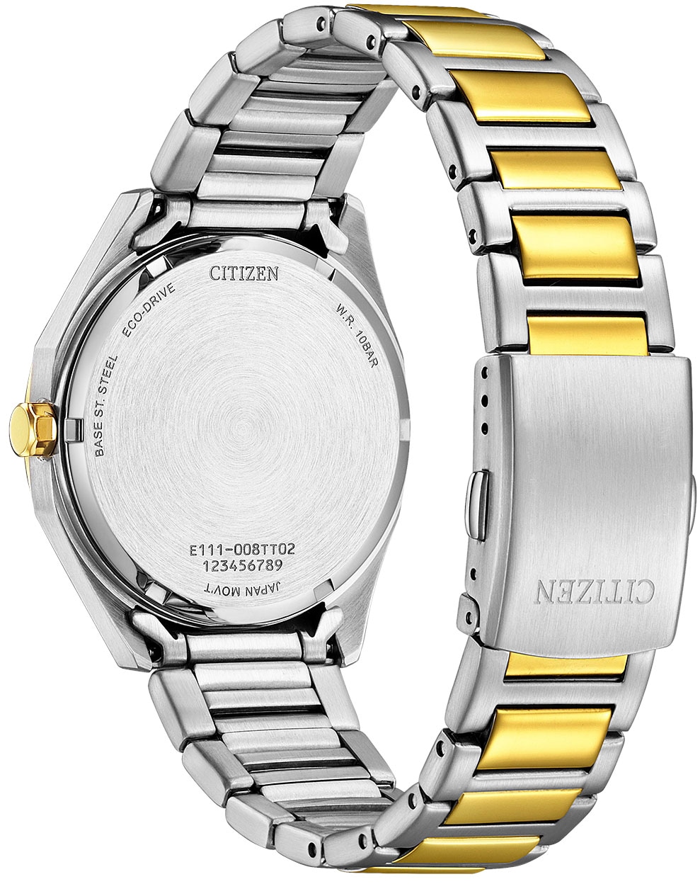 Citizen Solaruhr, Armbanduhr, Herrenuhr, Datum, Edelstahlarmband