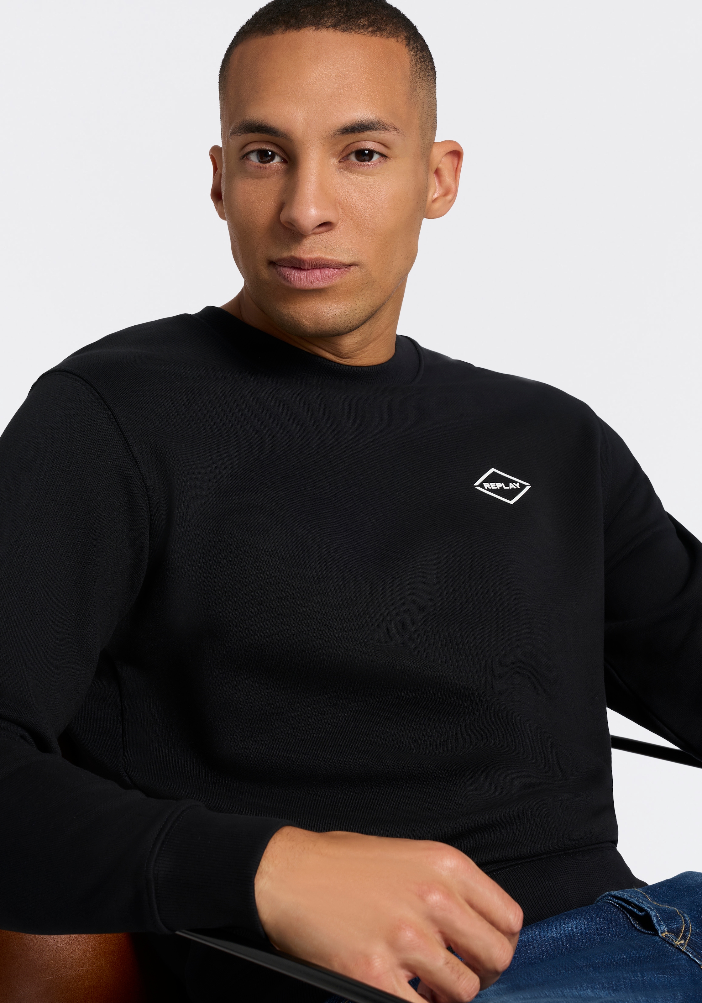 Replay Sweatshirt , in Baumwoll-Qualität
