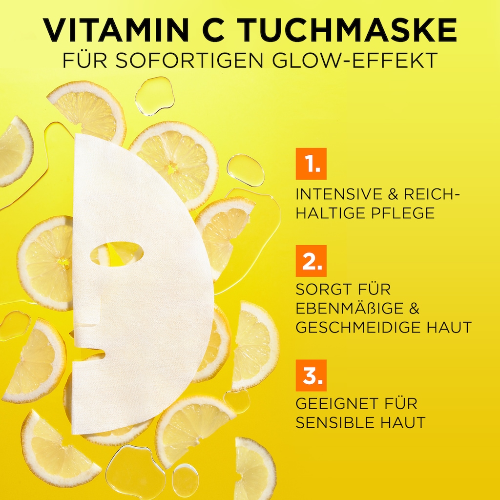 GARNIER Tuchmaske »Vitamin C Tuchmaske«