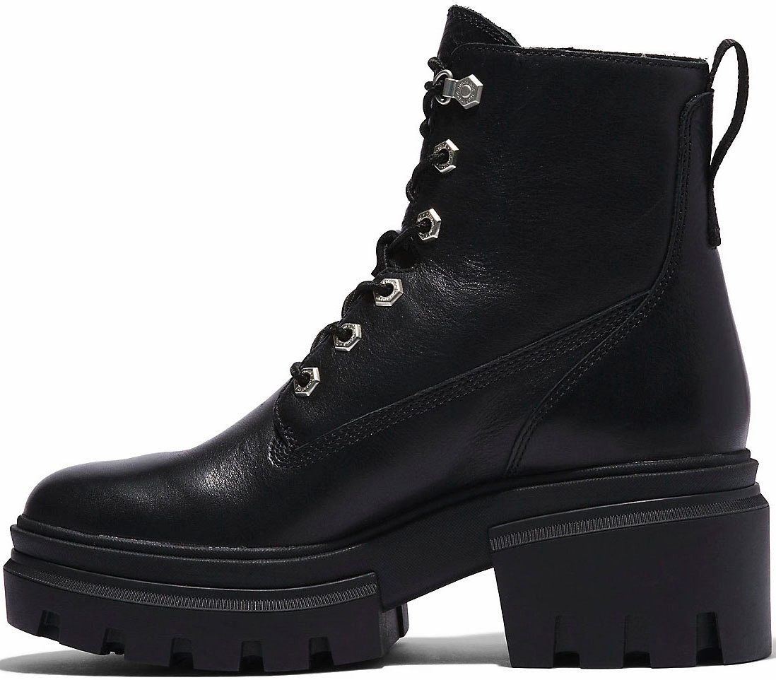 Timberland Schnürstiefelette »EVERLEIGH MID LACE UP BOOT«, Winterschuhe, Winterstiefel, Schnürboots, Winterboots