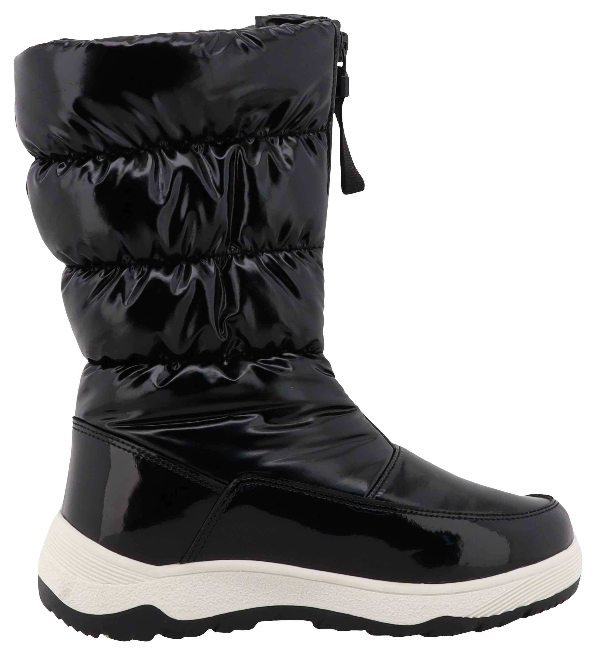 TOM TAILOR Winterstiefel, Plateau, Outdoorstiefel, Schneestiefel mit Logoverzierungen