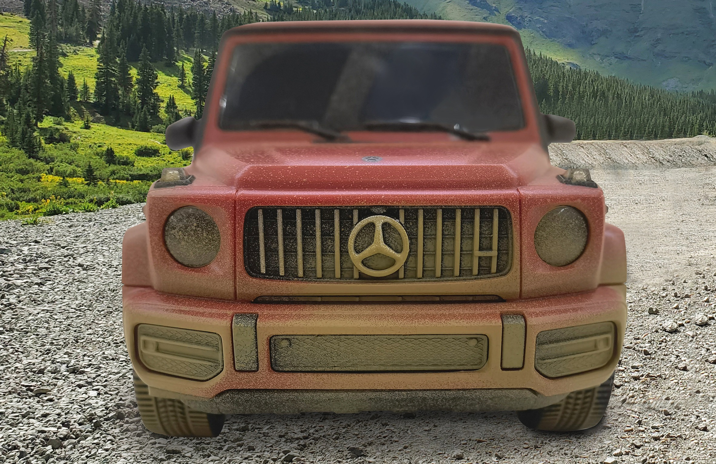 Jamara RC-Auto »Mercedes-AMG G 63 1:24 Muddy 2,4GHz«
