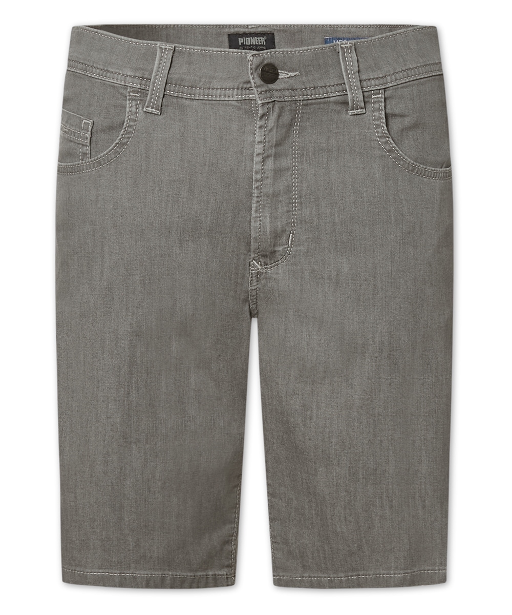 Pioneer Authentic Jeans Shorts »Jeansshorts Finn light«, Sommerhose, stonewashed