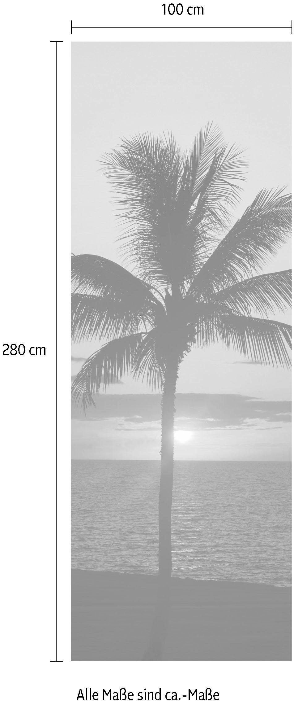 Komar Vliestapete »Digitaldruck Vlies - Hawaii - Größe 100 x 280 cm«, bedruckt, Wohnzimmer, Schlafzimmer