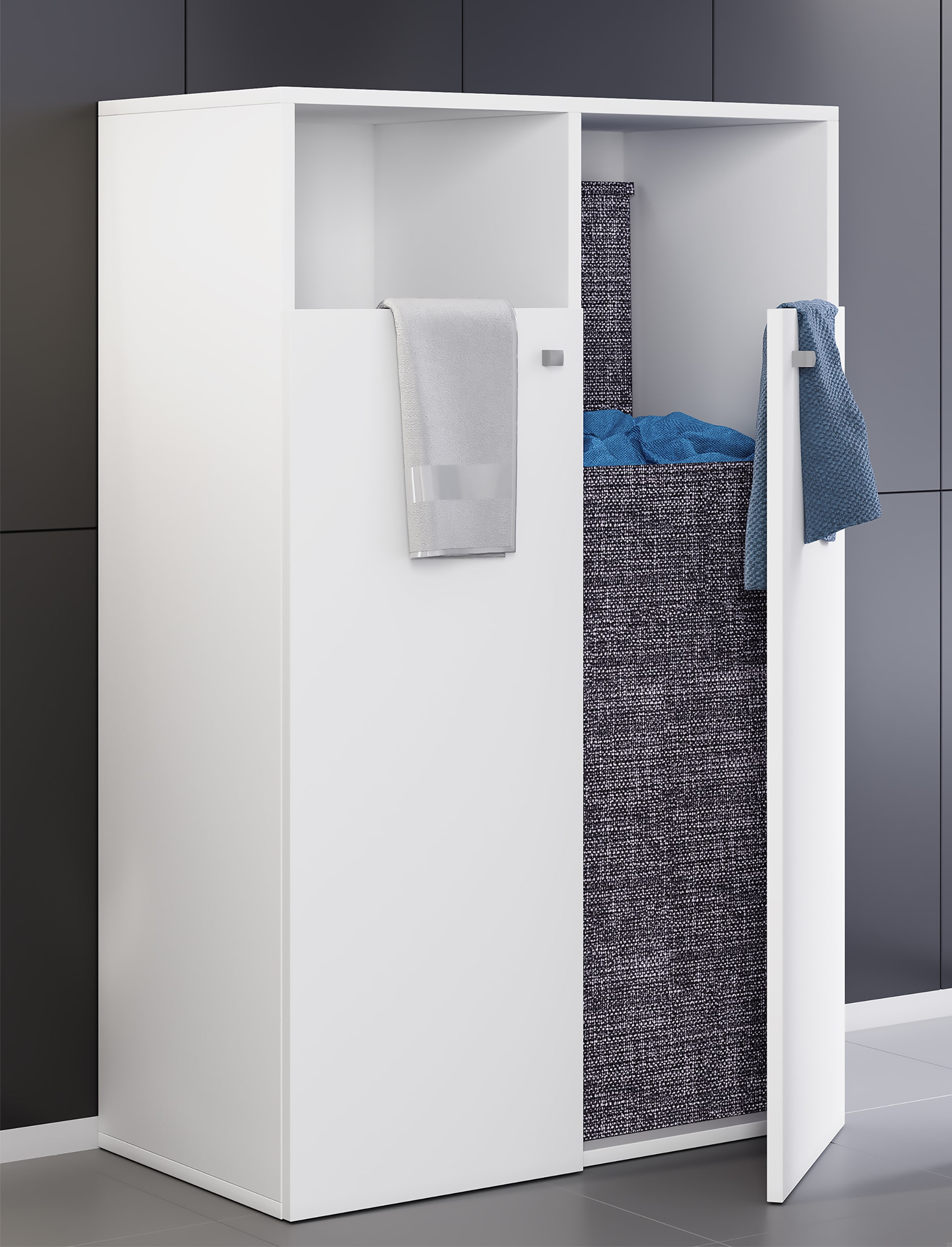 VCM Hochschrank »Wäscheschrank Wäschetruhe Wäschebox Dreso XL 2-f«