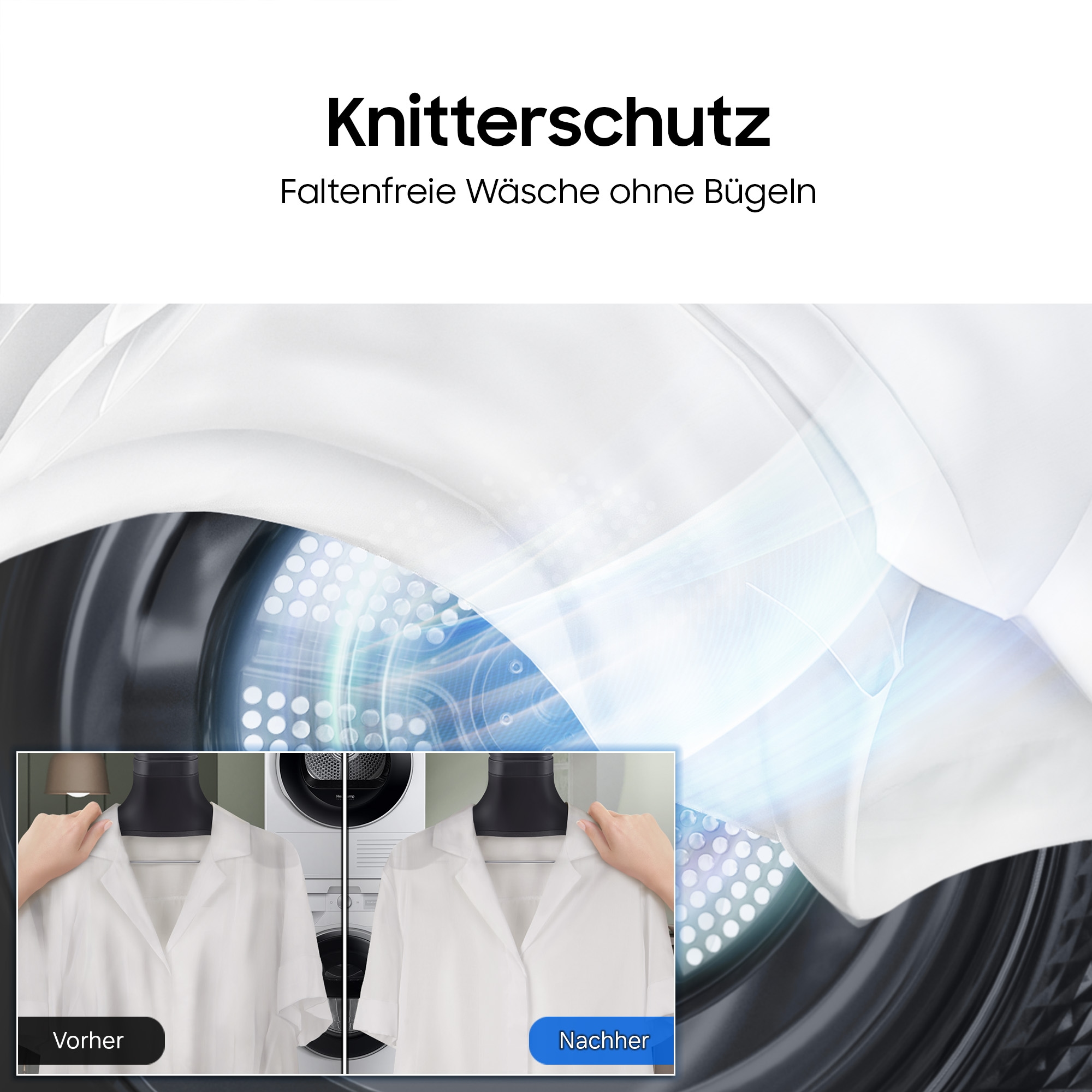 Samsung Wärmepumpentrockner »DV90DB8845GBU2« DV8400D QuickDriveᵀᴹ Option ‑ Spart bis zu 35 % Zeit