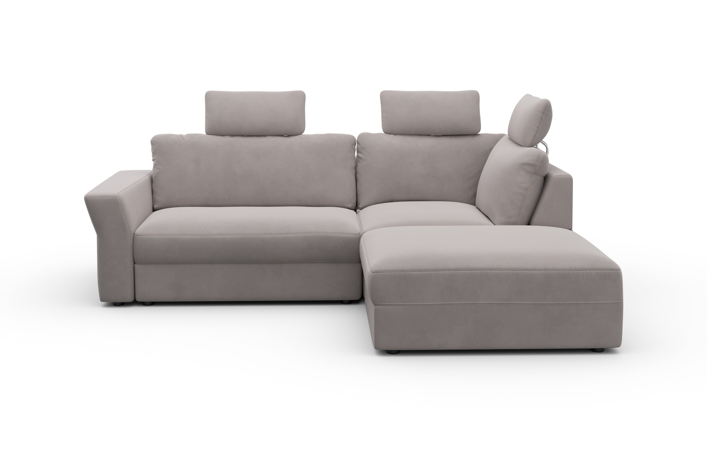 sit&more Ecksofa »Cadabra L-Form«, Breite 243 cm, inklusive Sitztiefenverstellung