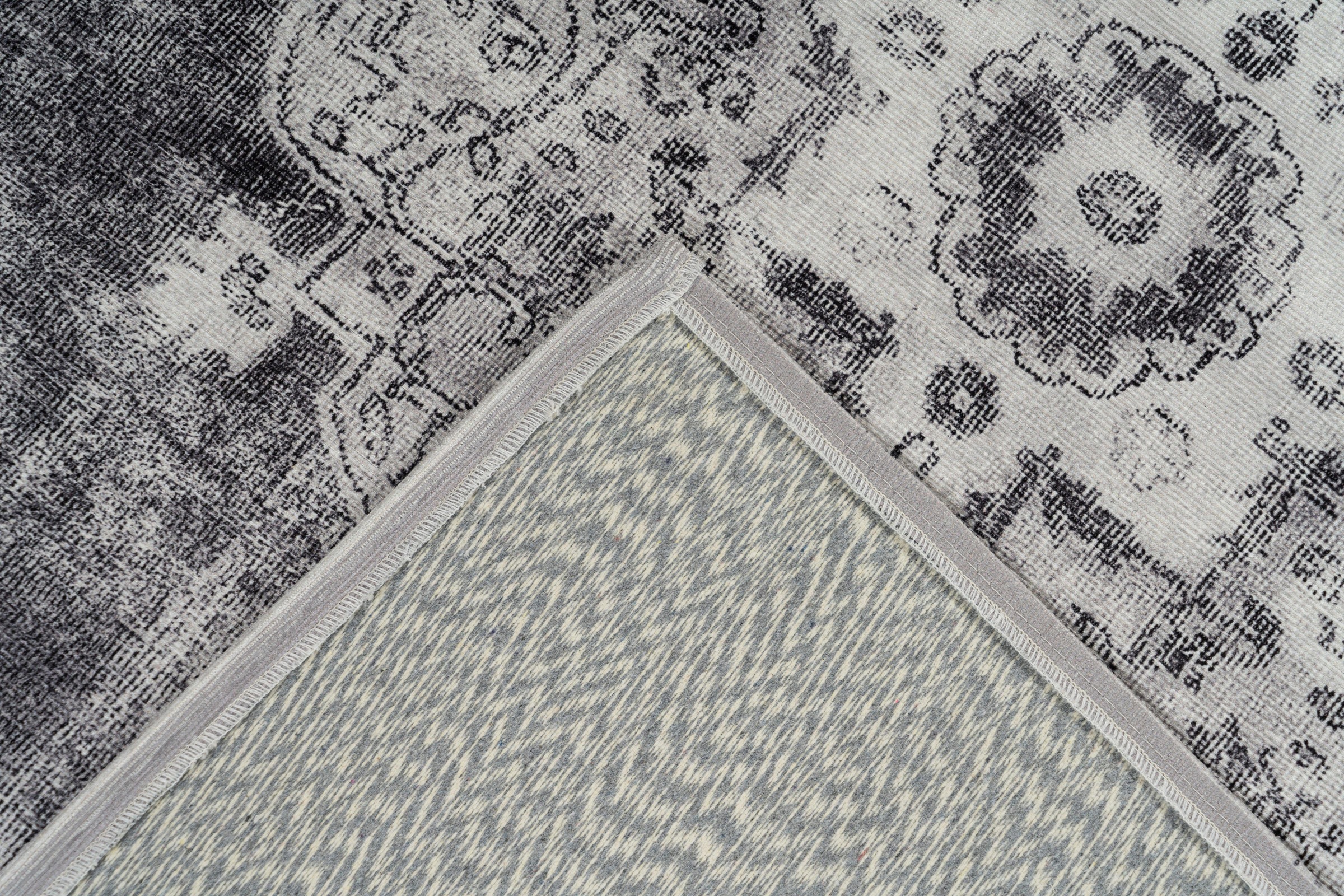 calo-deluxe Teppich »Layata 8030«, rechteckig, 9 mm Höhe, Kurzflor, Wohnzimmer
