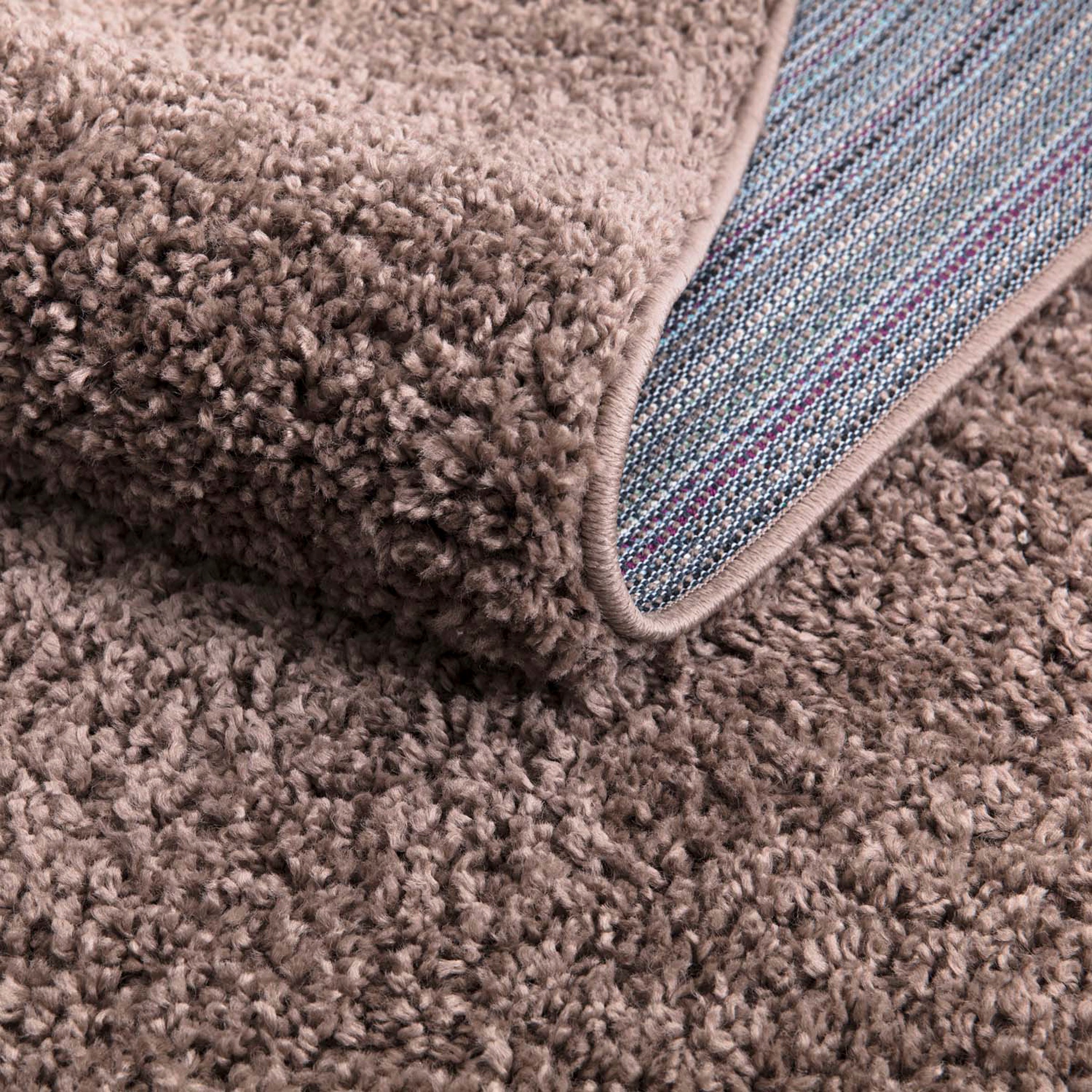 Carpet City Hochflor-Teppich »City Shaggy« rechteckig 30 mm Höhe Auch als Läufer, Langflor, Uni, Shaggy, flauschig-weich