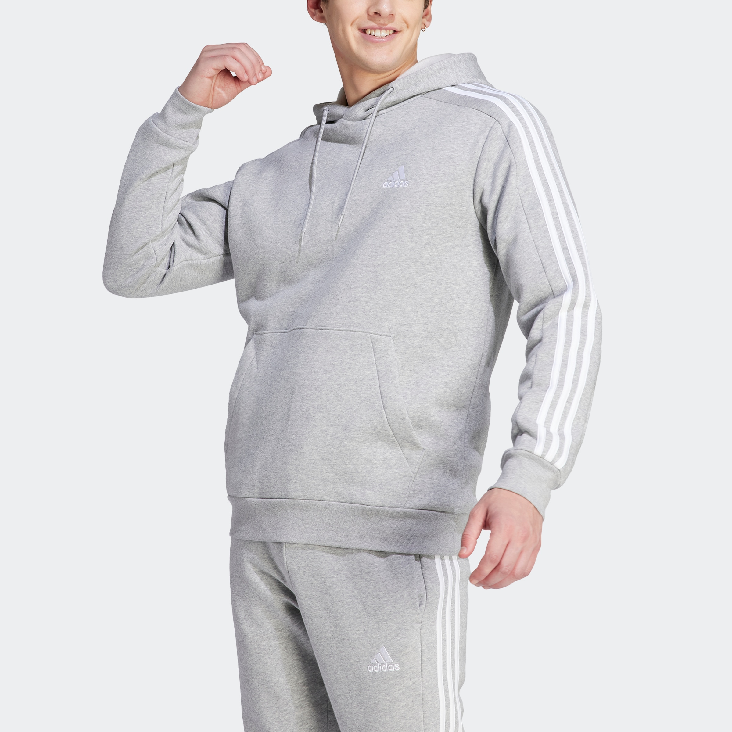 adidas Sportswear Kapuzensweatshirt »ESSENTIALS 3STREIFEN HOODIE«