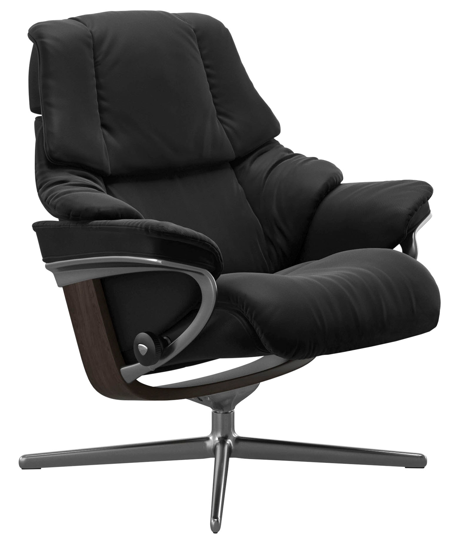 Stressless® Relaxsessel »Reno«, mit Cross Base, Größe S, M & L, Holzakzent Wenge