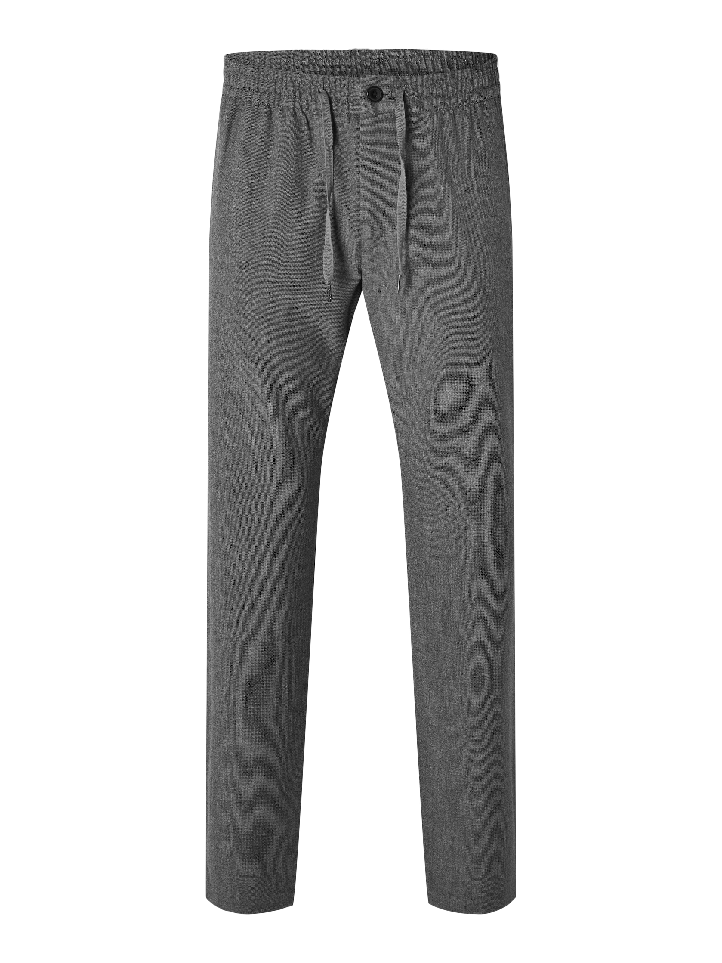 SELECTED Schlupfhose »SLH196-STRAIGHT ROBERT STRING PANT NOOS«  Materialmix, gerade geschnitten