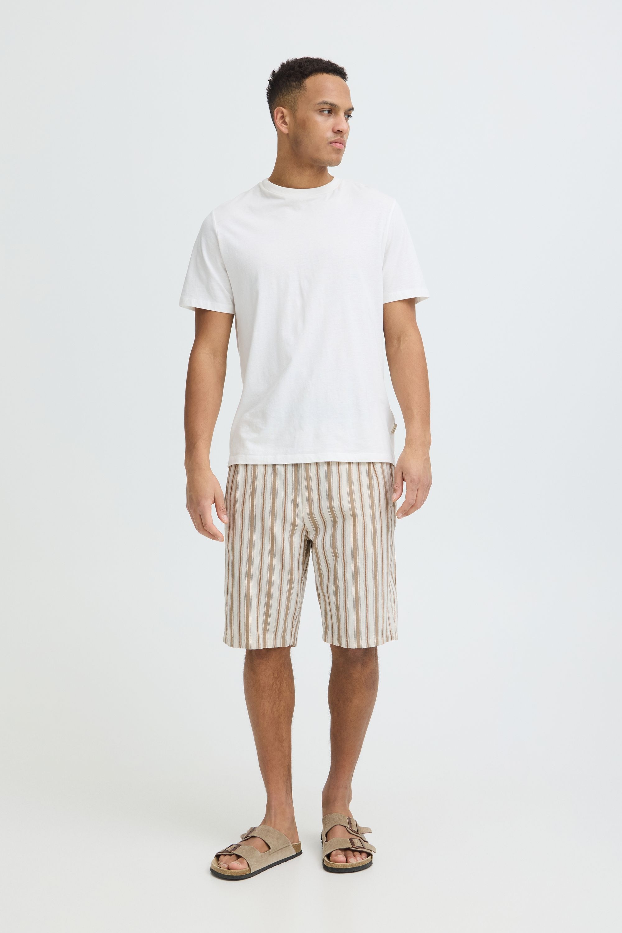 Blend Leinenhose »Leinenhose BHMaddox Linen Mix Striped«