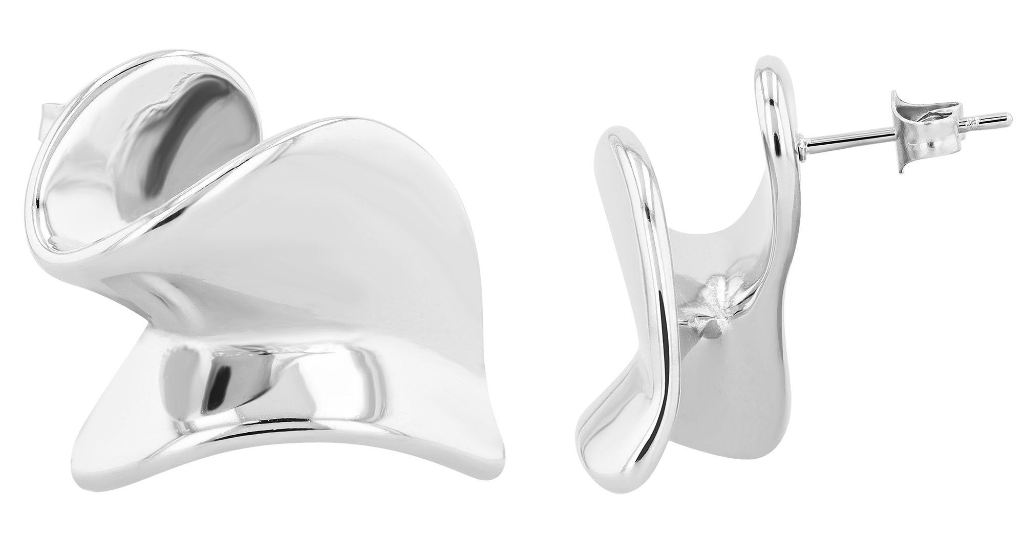 Adelia´s Paar Ohrstecker »Damen Ohrringe ¿ Ohrstecker aus Edelstahl«