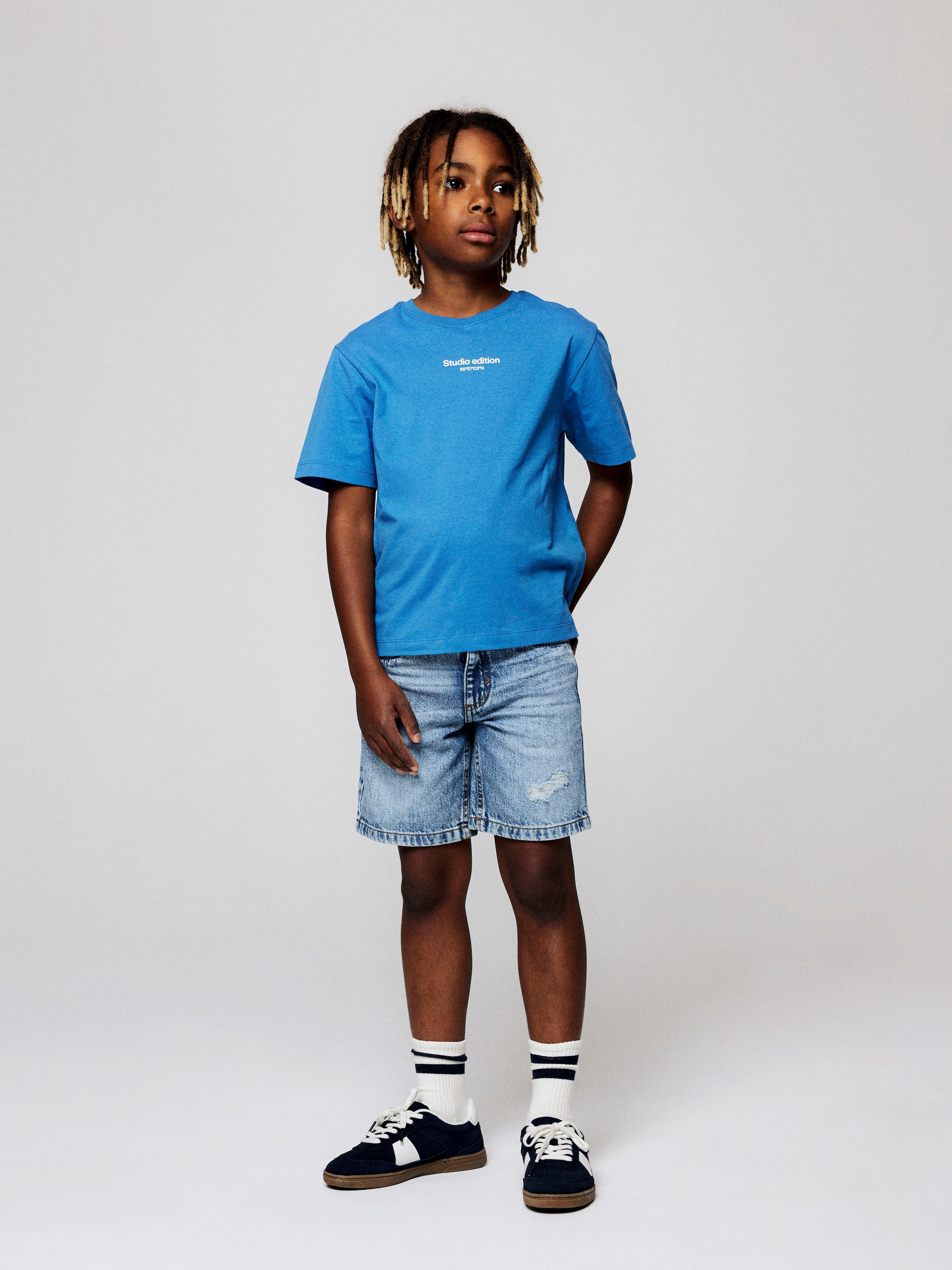 Name It Shorts »NKMSILAS LOOSE DNM L SHORTS 7998-BE NOOS«