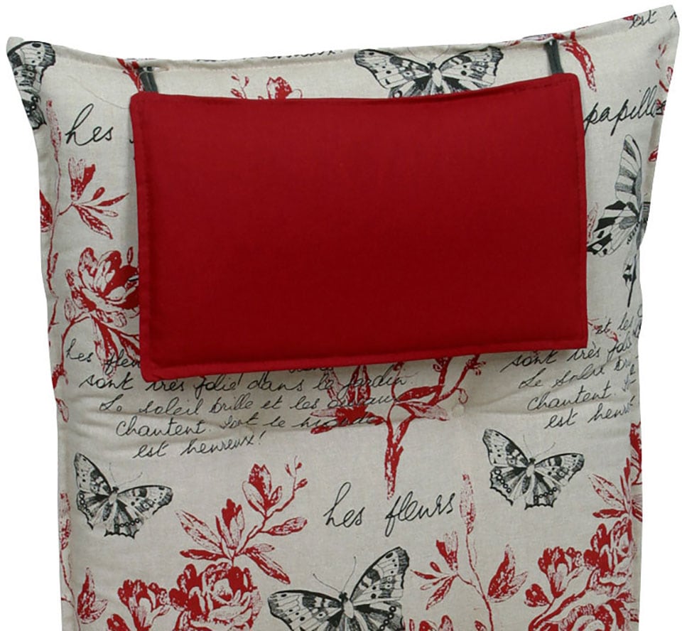 GO-DE Hochlehnerauflage beige