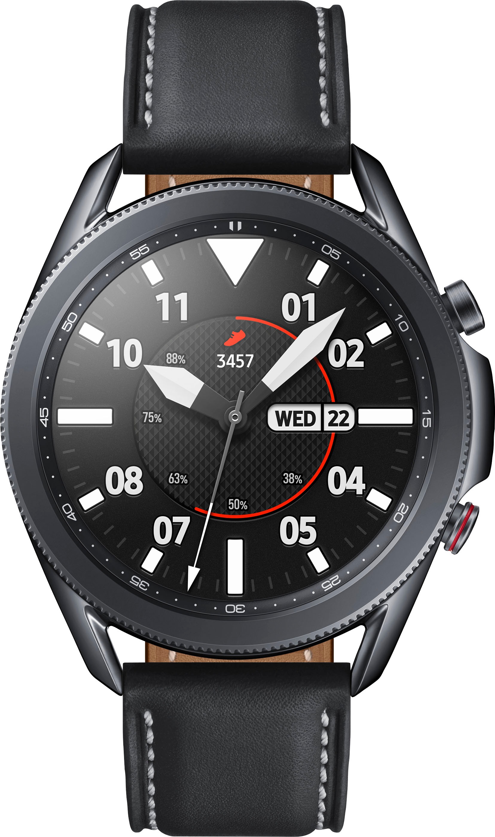Samsung Smartwatch »Galaxy Watch 3, Edelstahl, 45 mm, LTE (SM-R845)«, ( Android Wear )