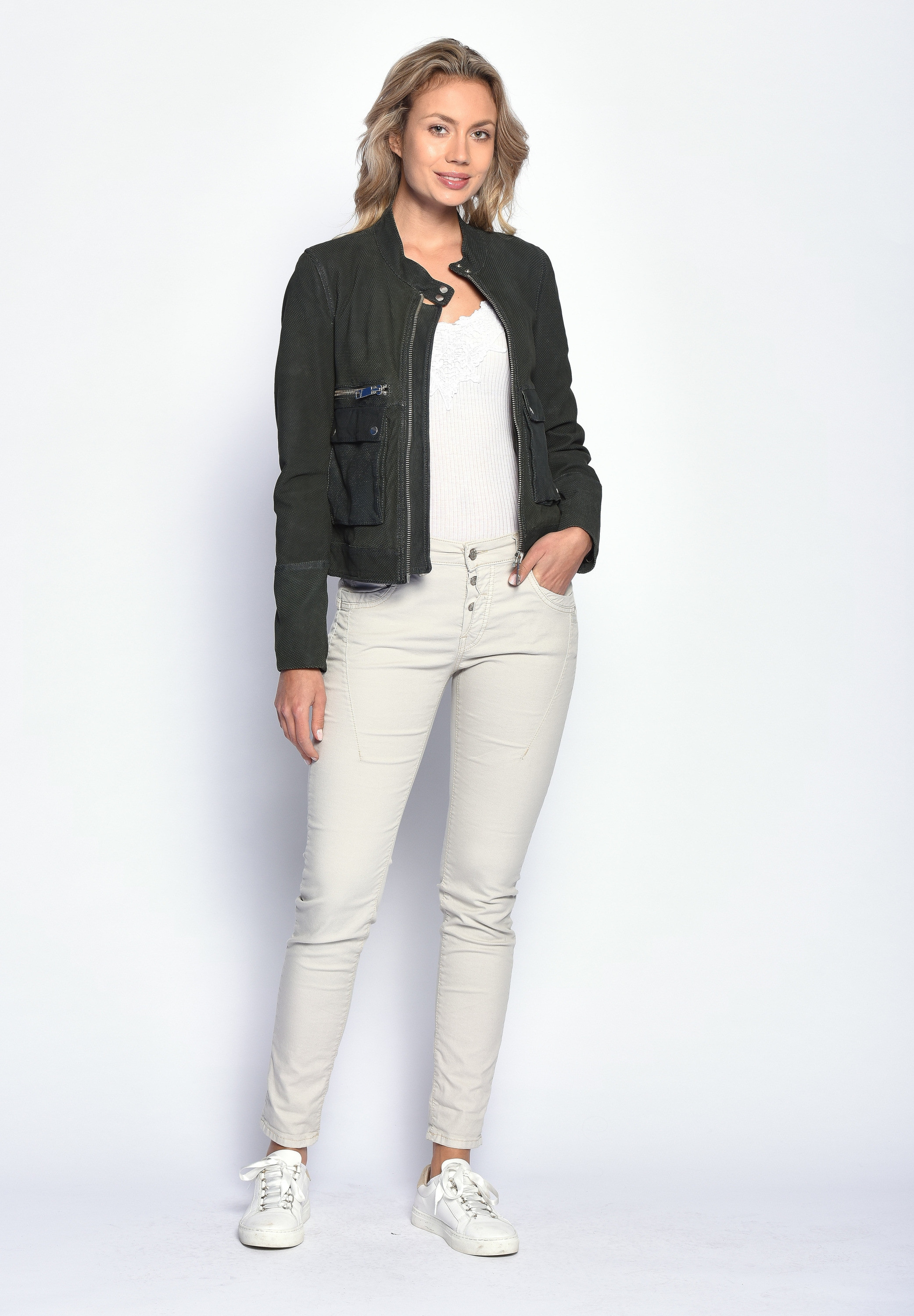 Maze Lederjacke »Lederjacke Clermont«
