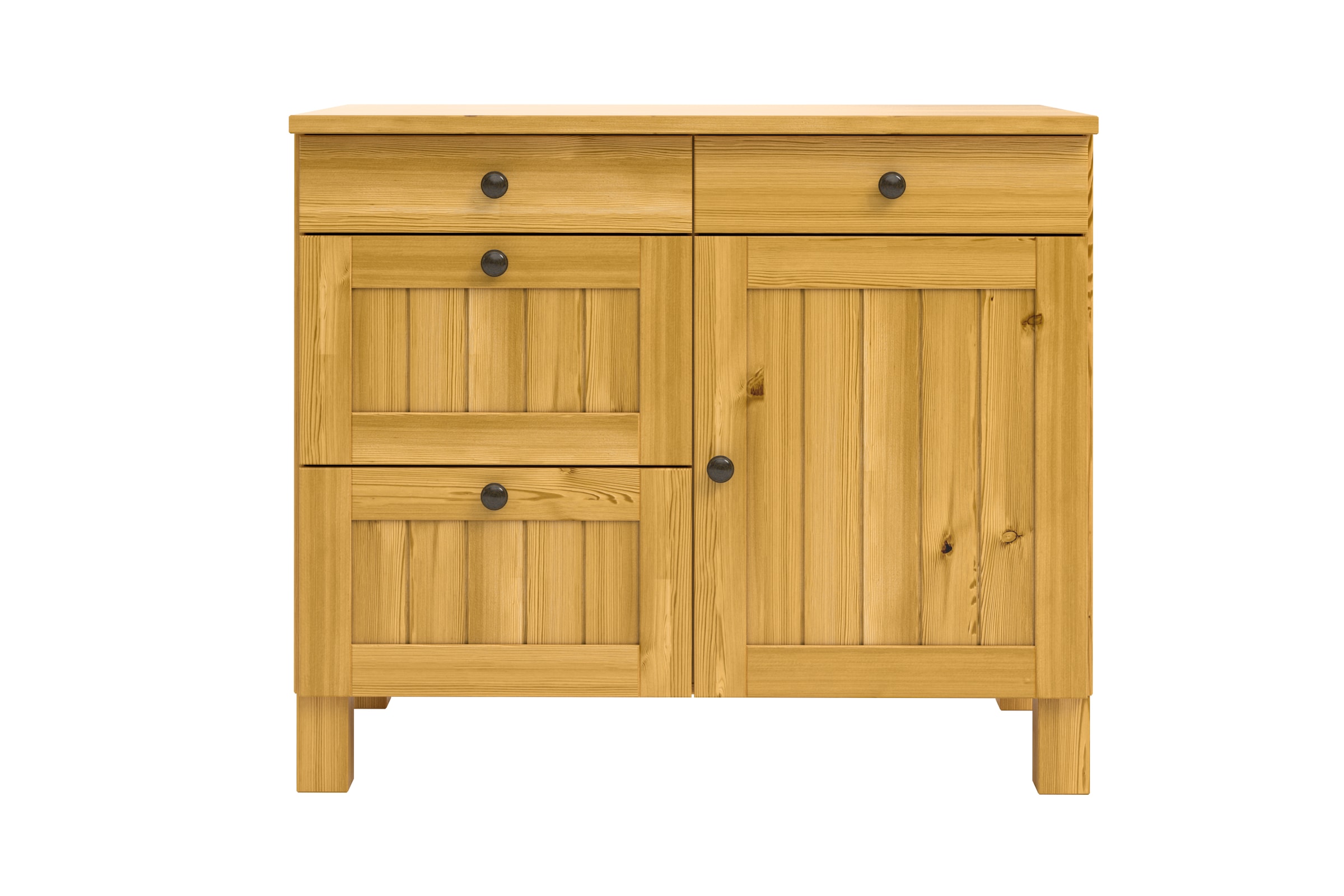 Home affaire Unterschrank »Alby2«, Mit Metallgriffen, Breite 100 cm