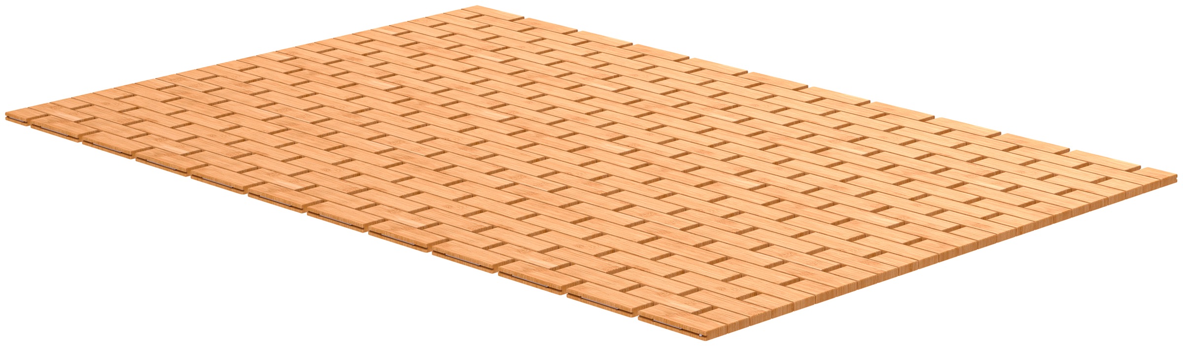 Eisl Badematte Höhe 6 mm rutschhemmend beschichtet strapazierfähig exklusiver Badvorleger für Dusche, Spa, Sauna, 70 x 50 cm in beige