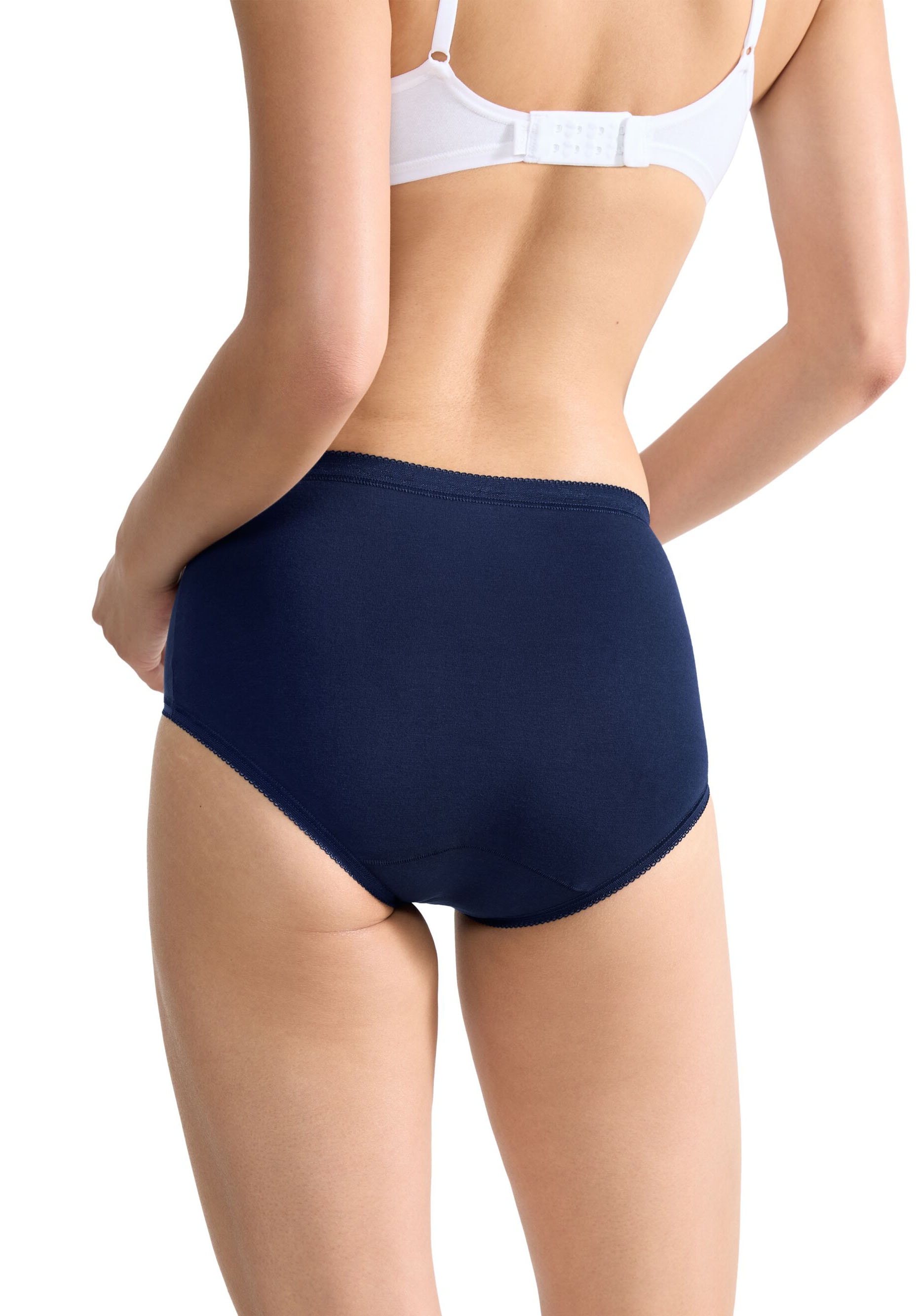 sloggi Slip »Basic+ Midi C3P«, (3er Pack), perfekter Sitz