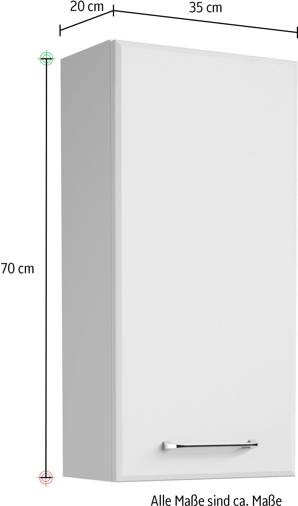 Saphir Badmöbel-Set »Quickset 341 6-teilig, Waschbeckenunterschrank und LED-Spiegelschrank« Set, 6 Stk. tlg.