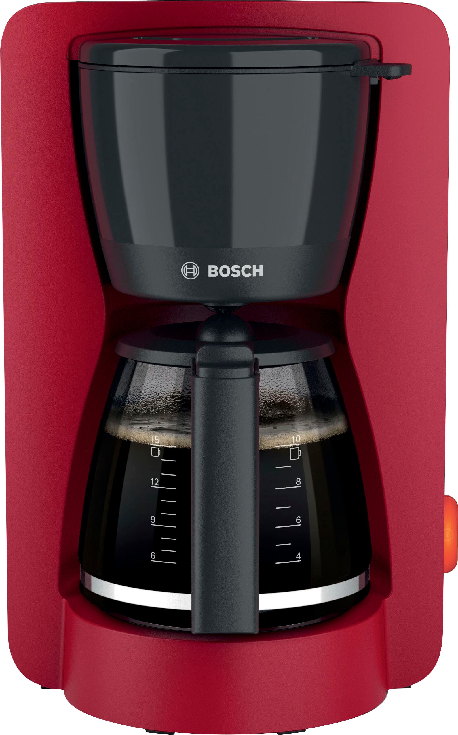 BOSCH Filterkaffeemaschine »MyMoment TKA3M134«, 1,25 l Kaffeekanne, Papierfilter, 1x4, 60min Warmhaltefunktion, Aroma intense, Entkalkungsprogramm, 1200 W