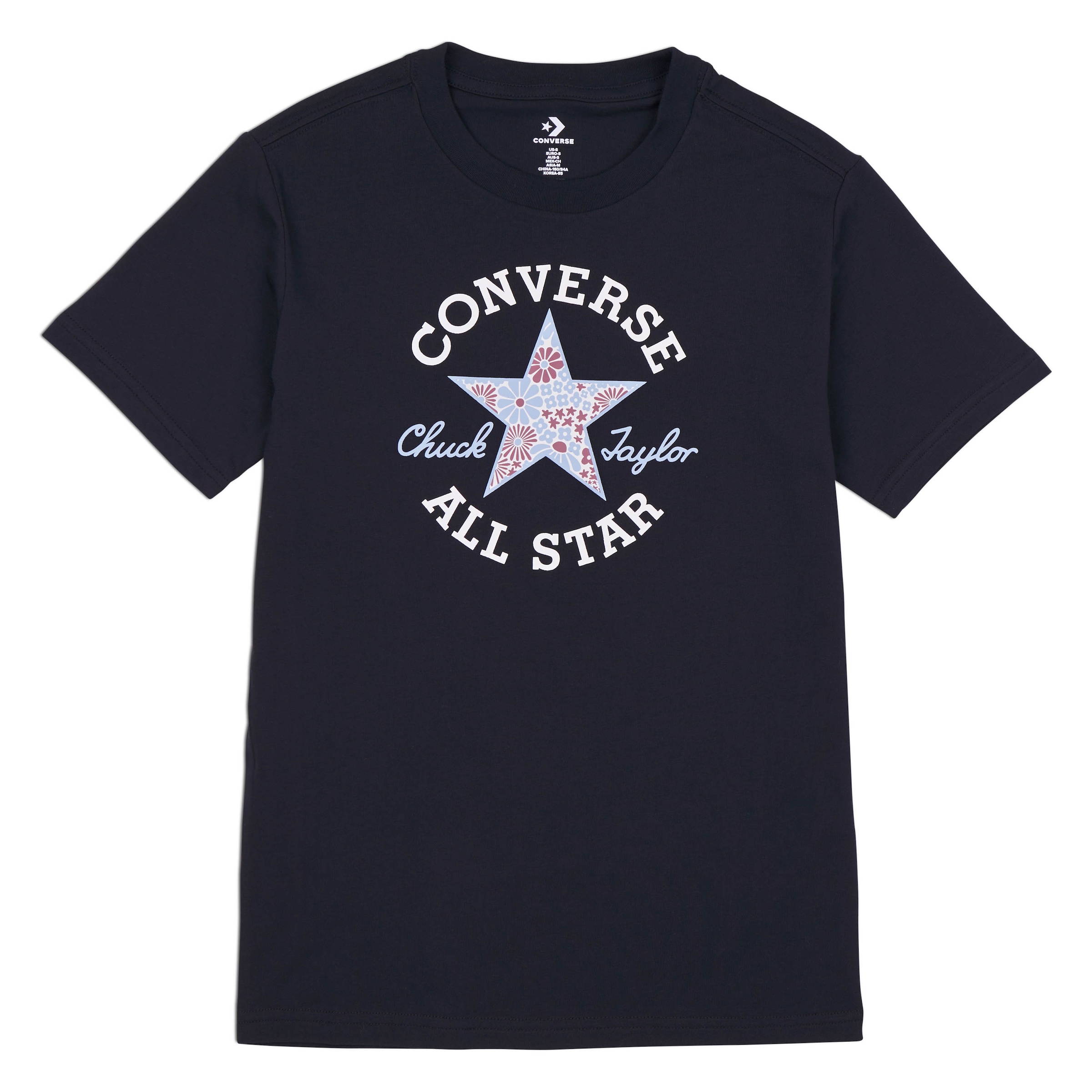 T-Shirt »WOMEN'S CONVERSE FLORAL PATCH T-SHI«