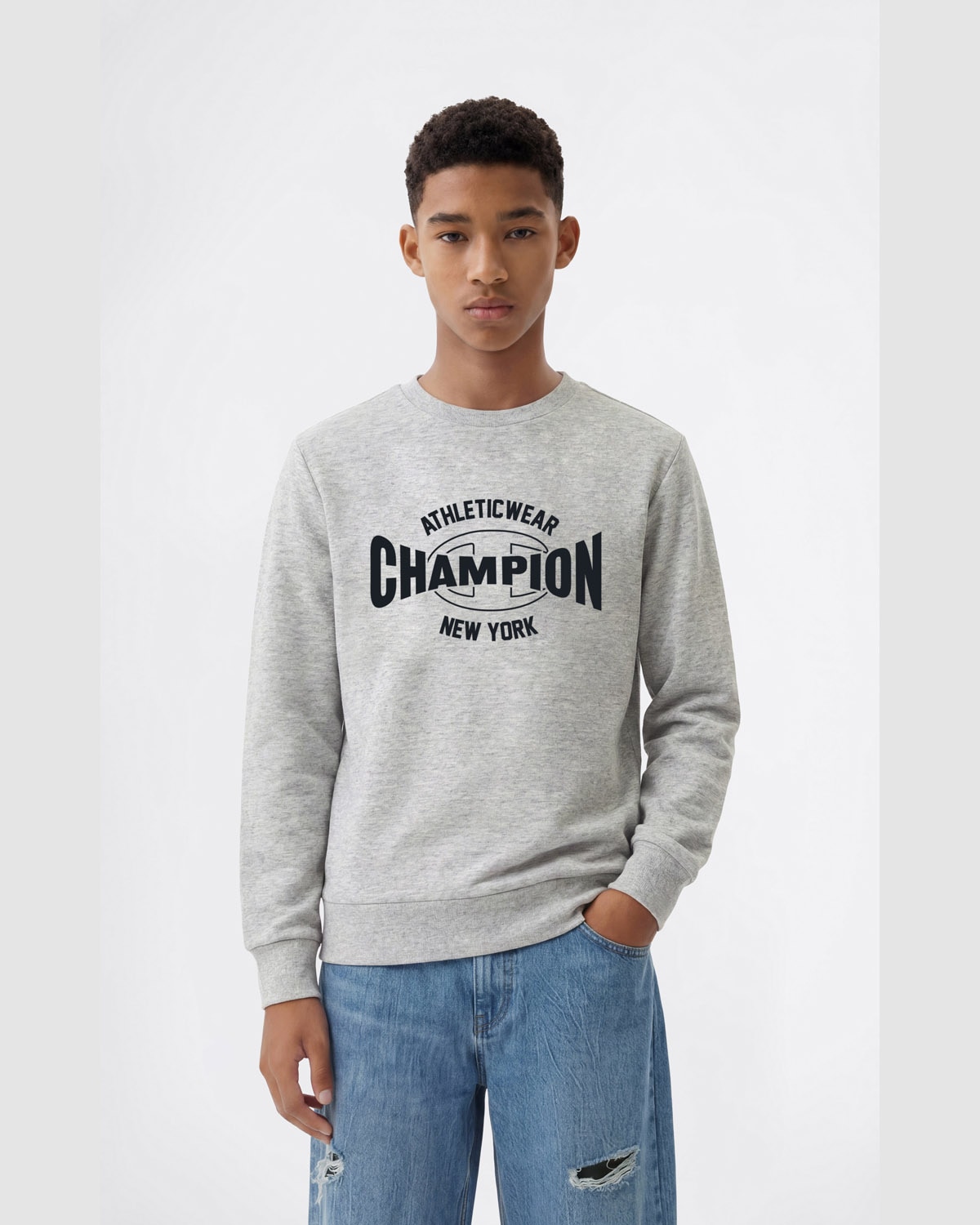 Champion Sweatshirt »SPORTWEAR CREWNECK Standard Fit«, für Kinder und Jugendliche
