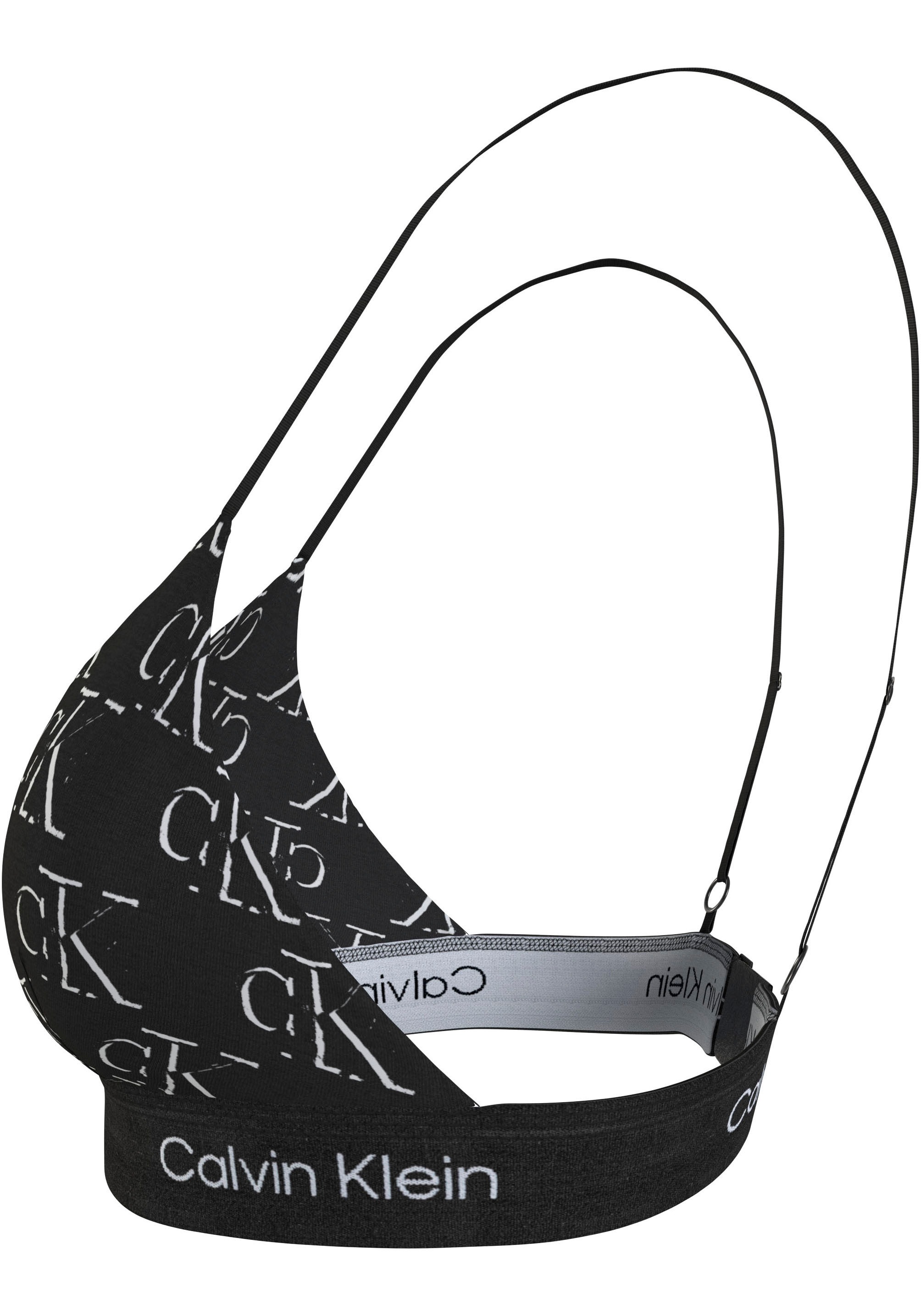 Calvin Klein Underwear Bralette-BH »UNLINED TRIANGLE«, mit klassischem CK-Logobund