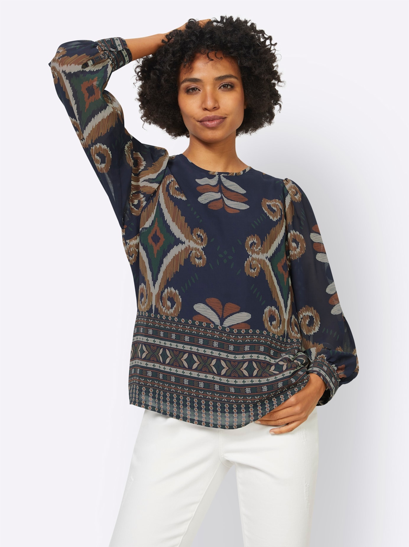 heine Druckbluse