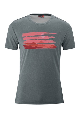 Maier Sports Funktionsshirt »MountView Tee«, Funktionales T-Shirt mit natürlichem... kaufen