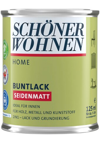 SCHÖNER WOHNEN-Kollektion Lack »Home«, (1), 125 ml, petrolgrün, seidenmatt, für innen,... kaufen