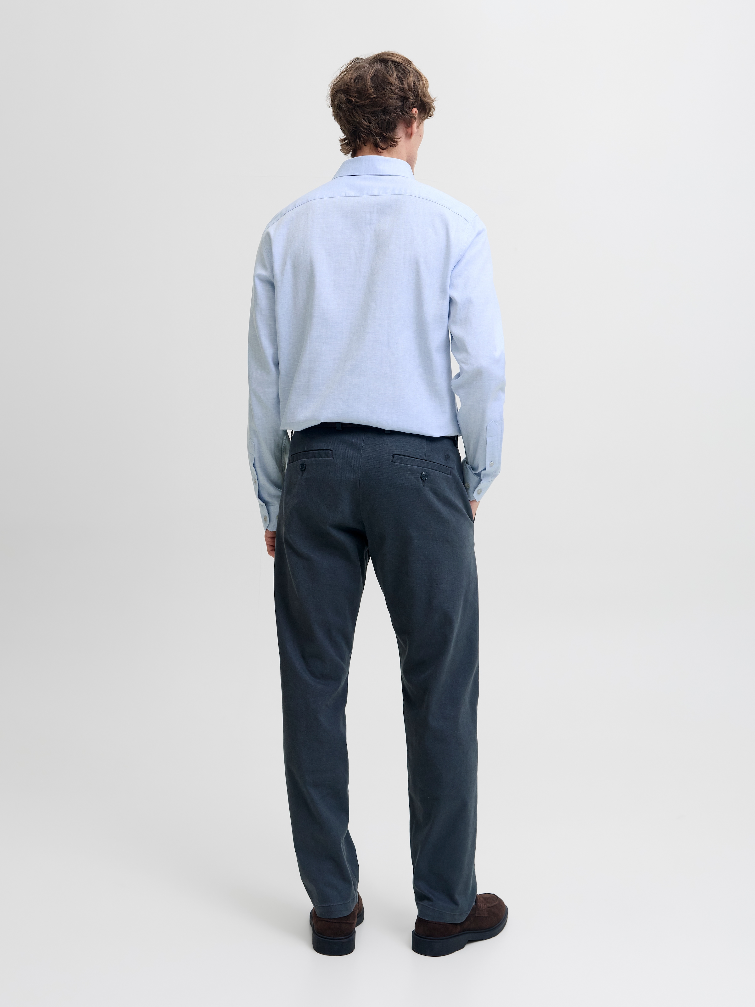 Jack & Jones Langarmhemd »JPRBLAPARKER MELANGE L/S SHIRT BF«