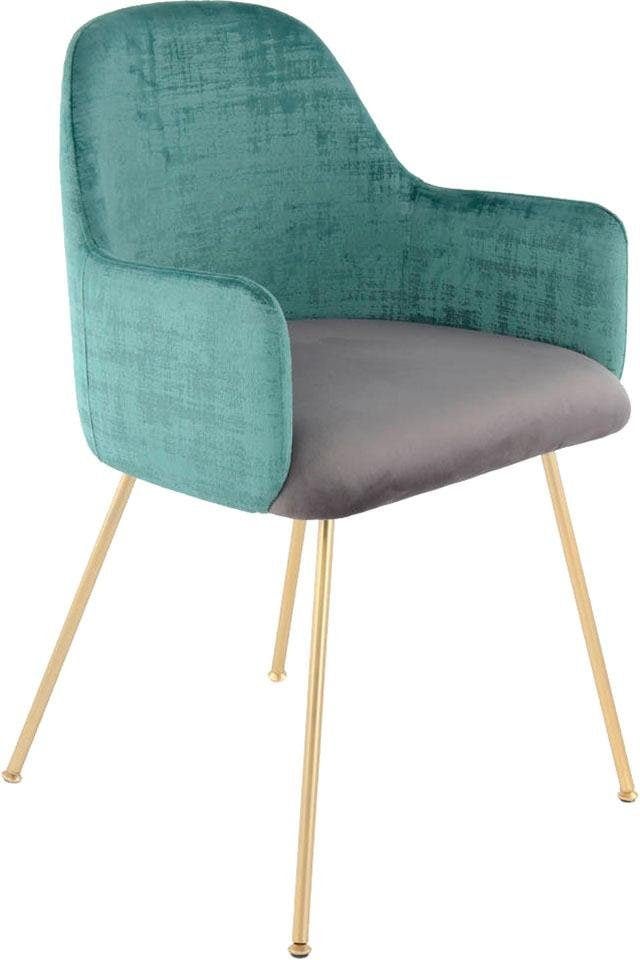 Kayoom Stuhl »Richard 525 in grau, Größe B/H/T: 53 cm x 85 cm x 50 cm