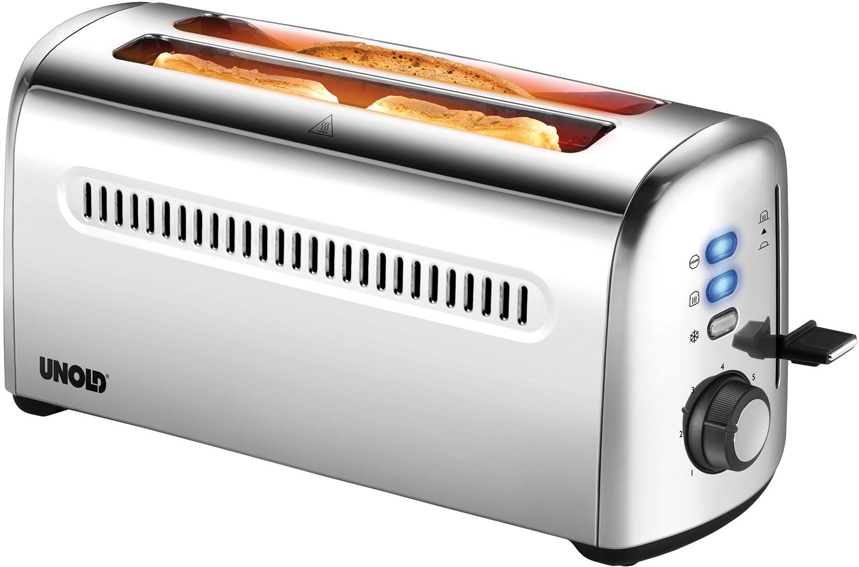 Toaster »4er Retro 38366«, 2 lange Schlitze, 1500 W
