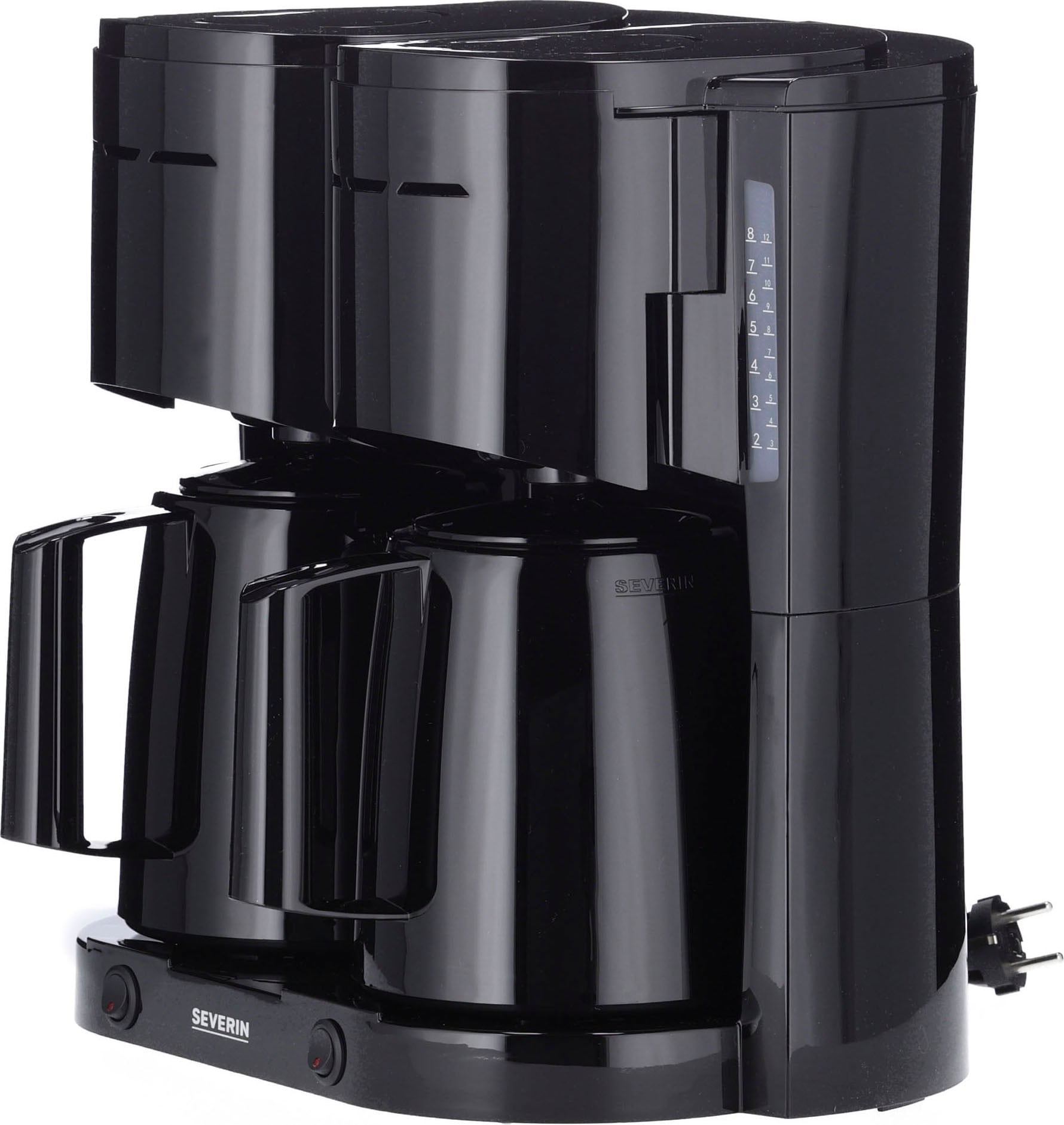 Severin Filterkaffeemaschine »KA 9315 Duo«, 1 l Kaffeekanne, Papierfilter, 1x4