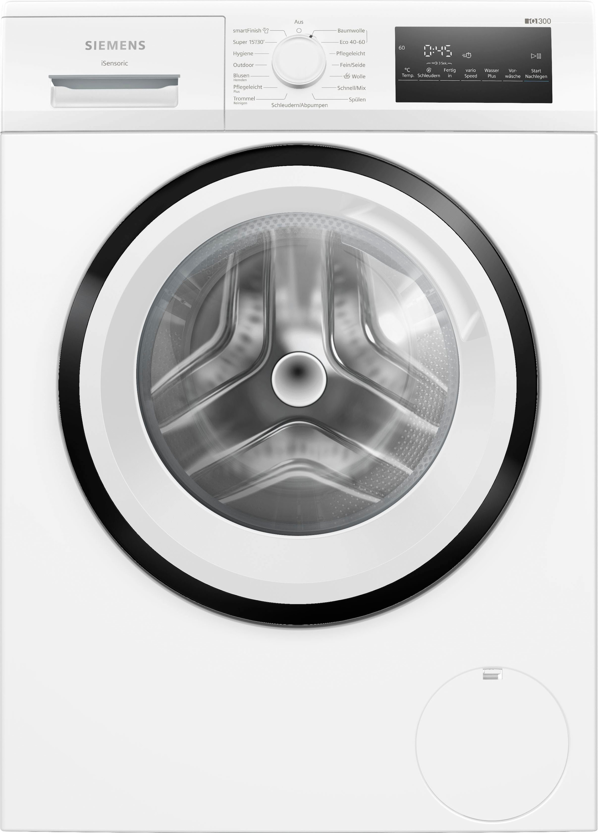 SIEMENS Waschmaschine »WM14N225«, iQ300, WM14N225, 8 kg, 1400 U/min im OTTO  Online Shop