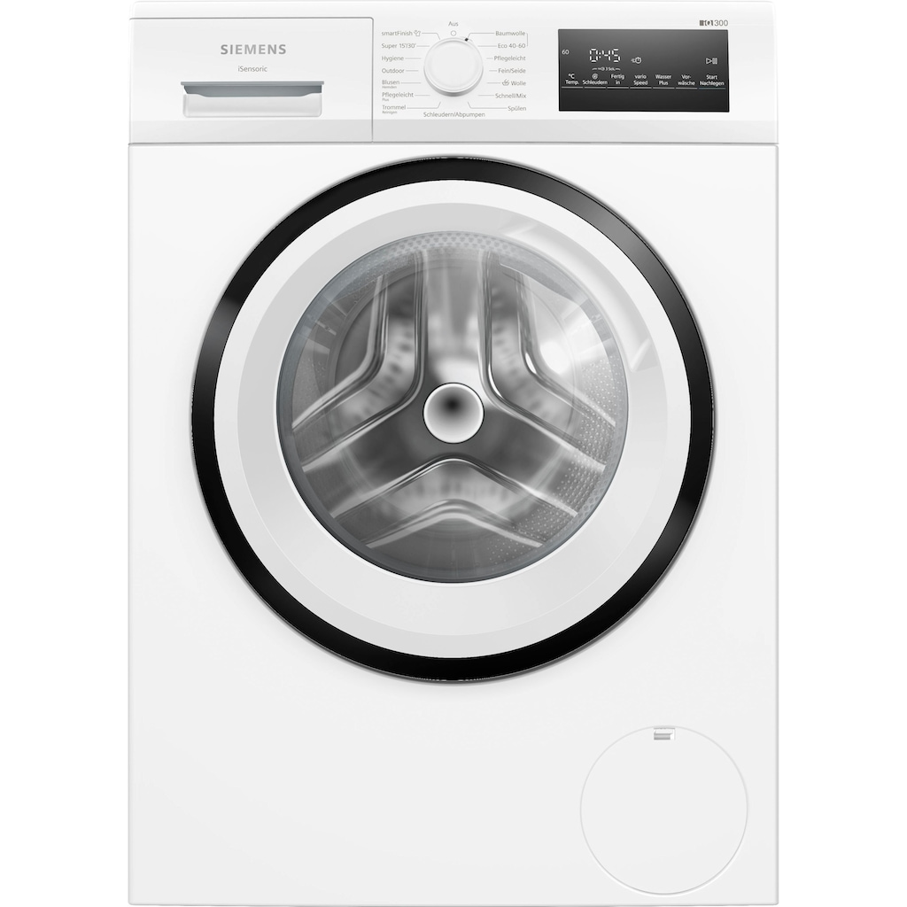 SIEMENS Waschmaschine »WM14N225«, iQ300, WM14N225, 8 kg, 1400 U/min