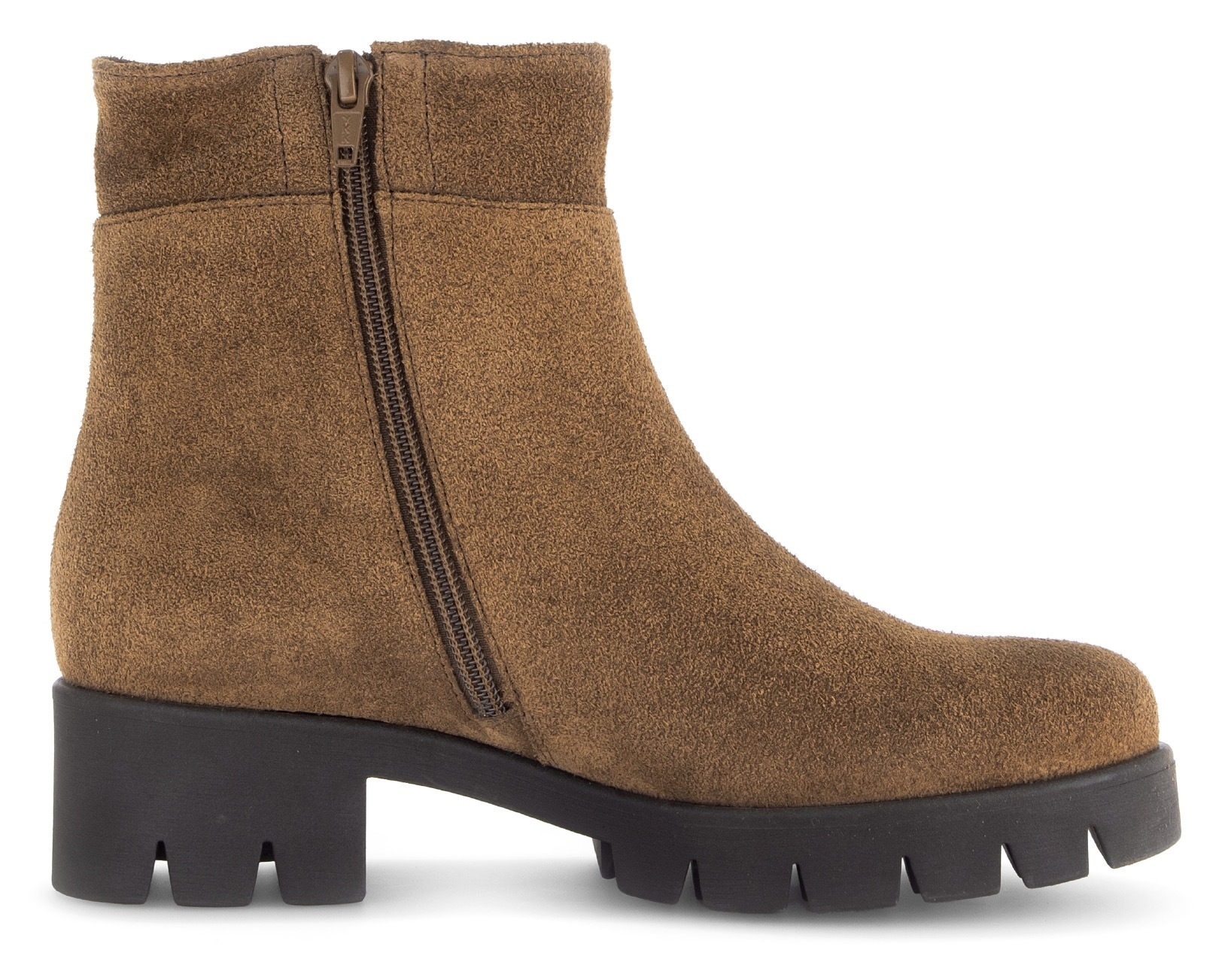 Gabor Stiefelette, Blockabsatz, Boots, Chunky-Boots mit Innenreißverschluss