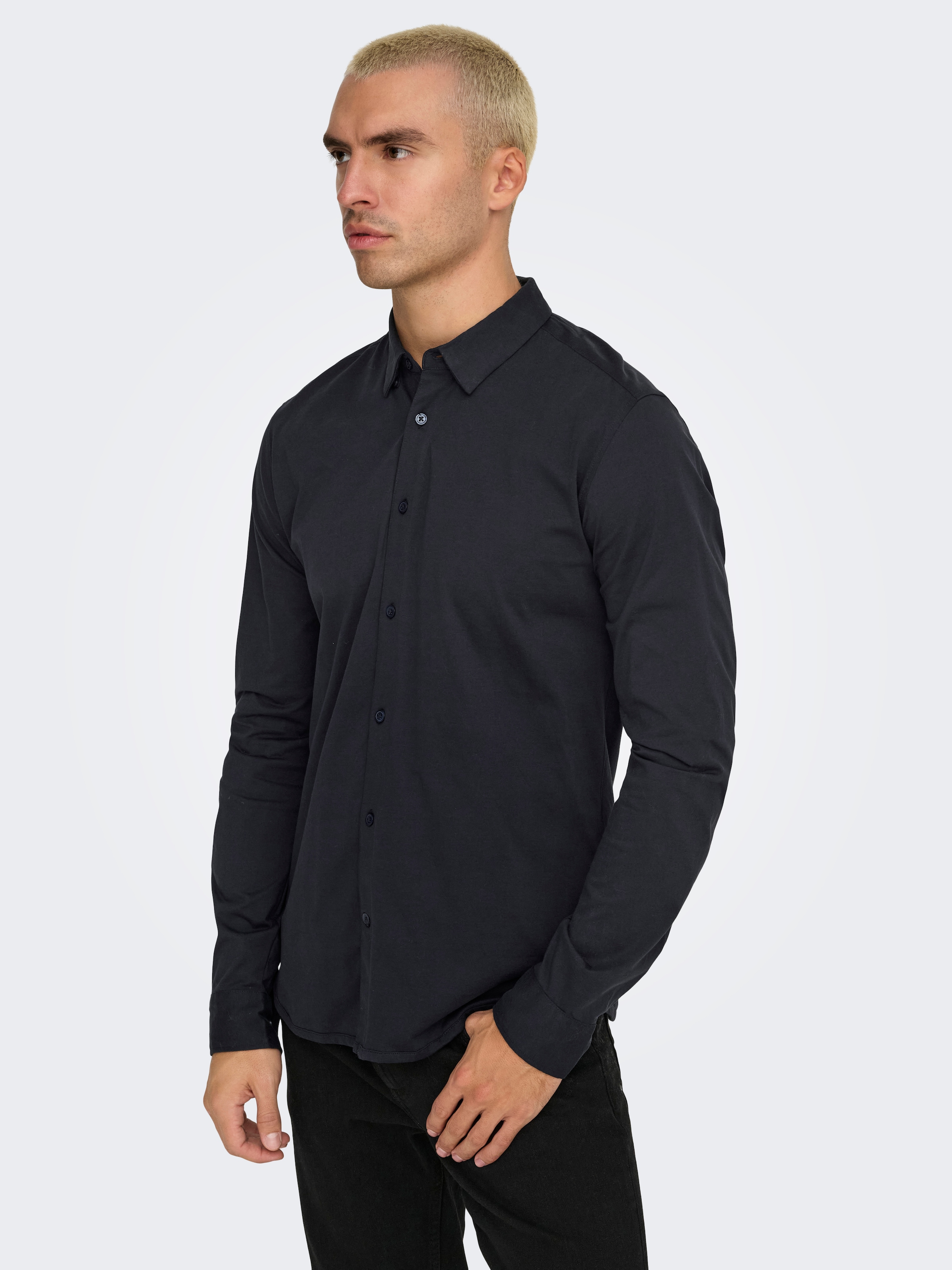 Langarmhemd »ONSROBIN B/U LS STRETCH SHIRT NOOS«