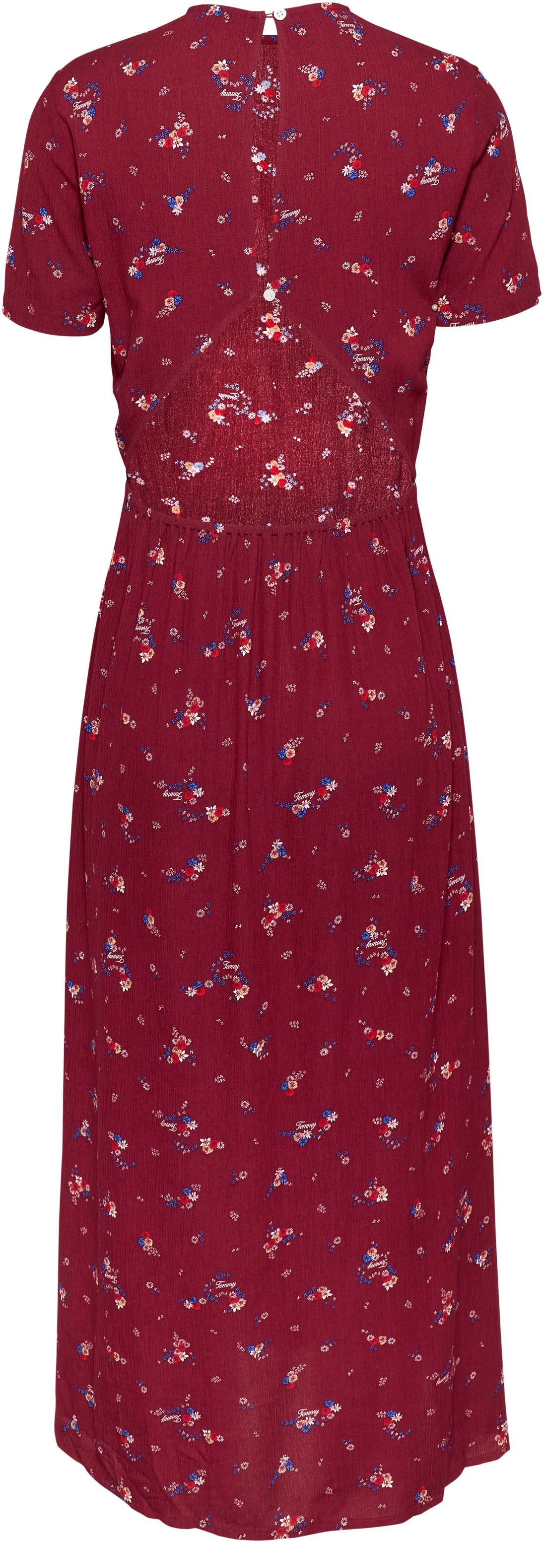 Tommy Jeans Blusenkleid »TJW FLORAL MIDI DRESS«, mit Blumenprint
