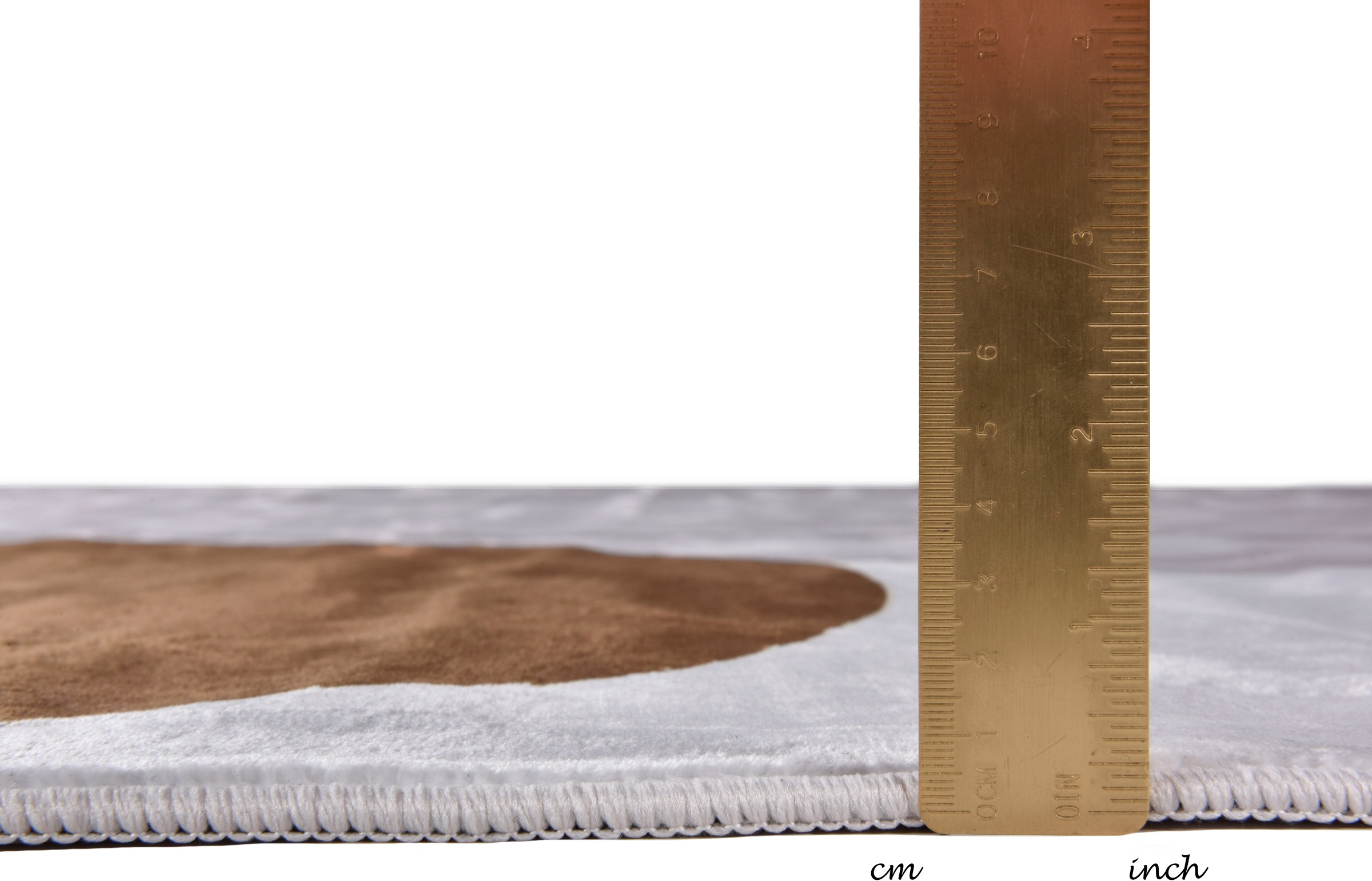 TOM TAILOR HOME Teppich »Shapes - SEVEN«, Motivform, 5 mm Höhe, Kurzflor, bedruckt, modernes Design