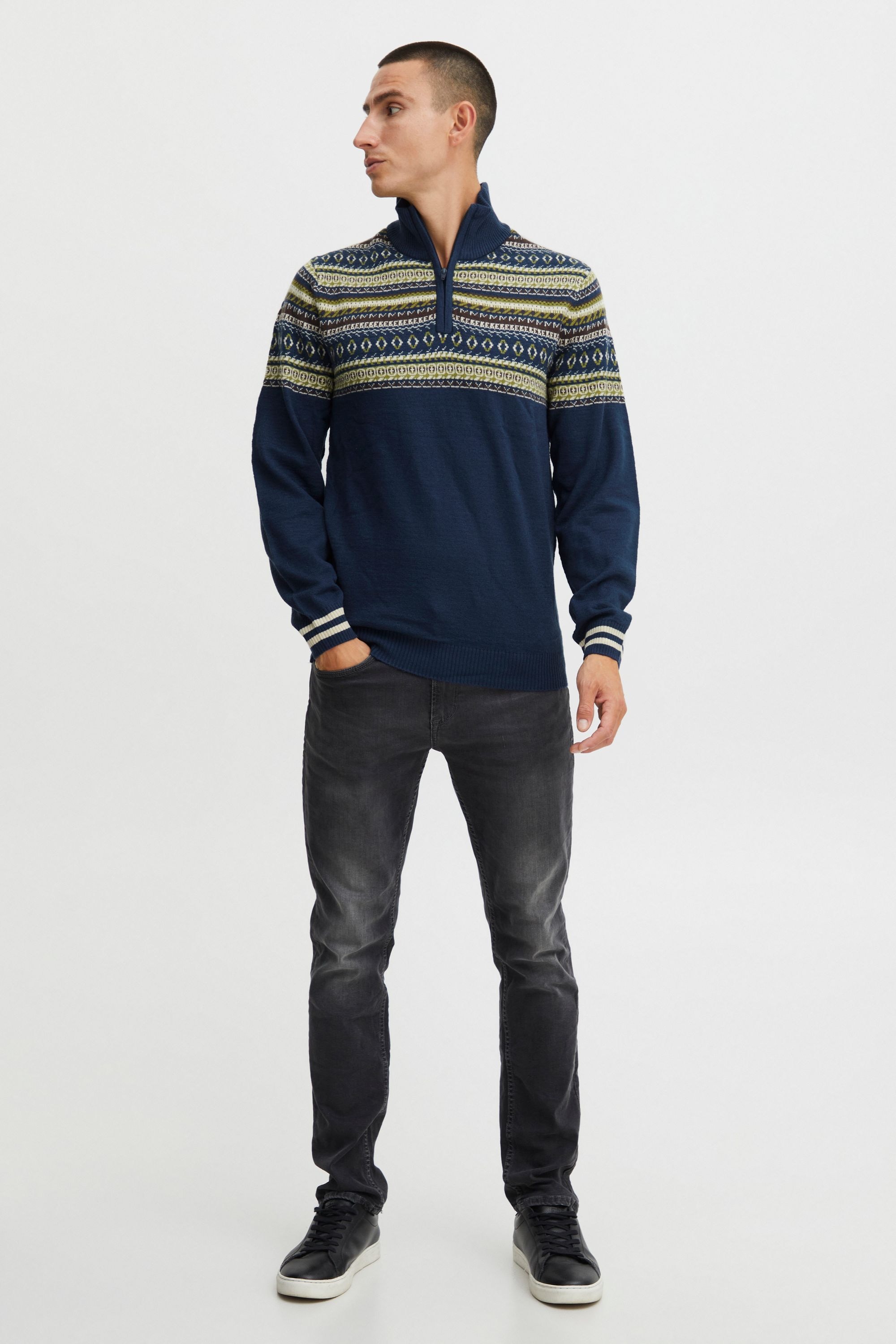 Blend Strickfleece-Pullover »Strickpullover BHGrote«