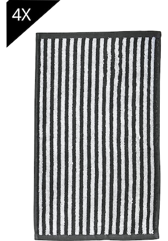 done.® Handtuch Set »Daily Shapes Stripes«, Set, 4 tlg., Jacquard-Walkfrottier,... kaufen