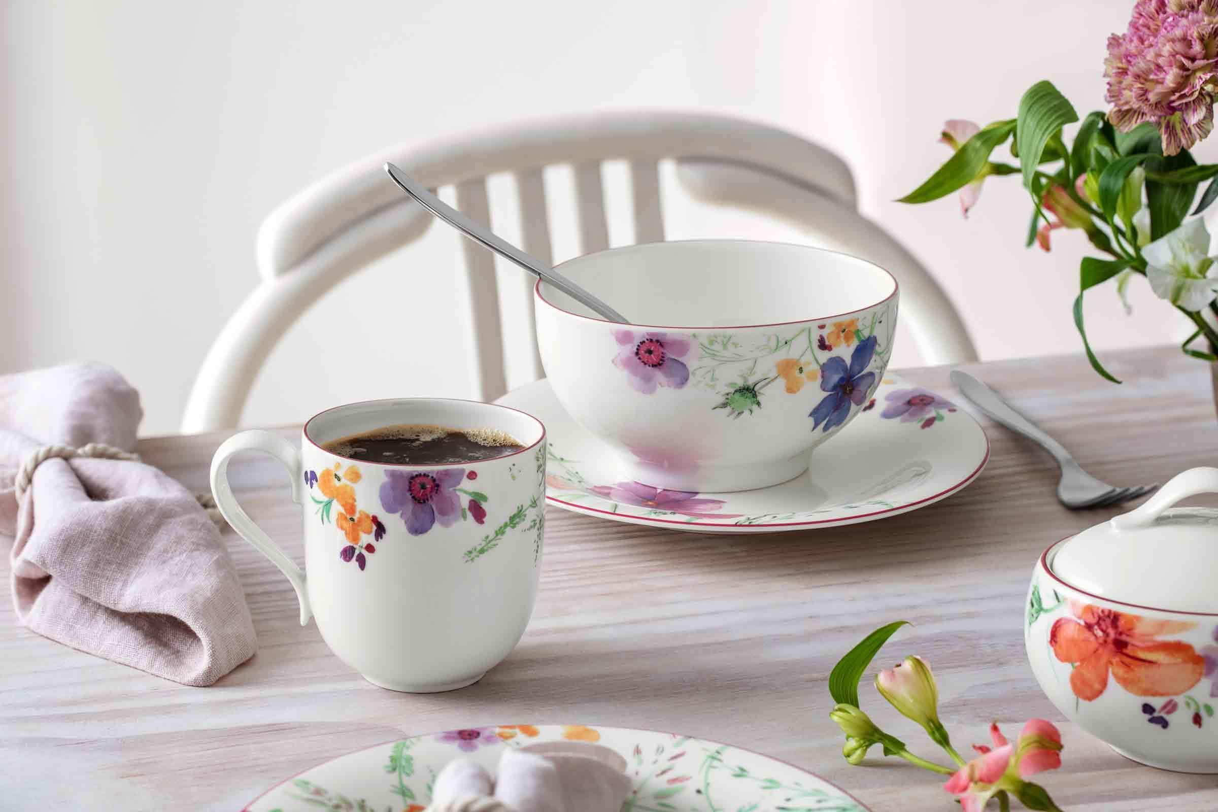 Villeroy & Boch Geschirr-Set »Starter-Set Mariefleur Basic 10er Set bunt«